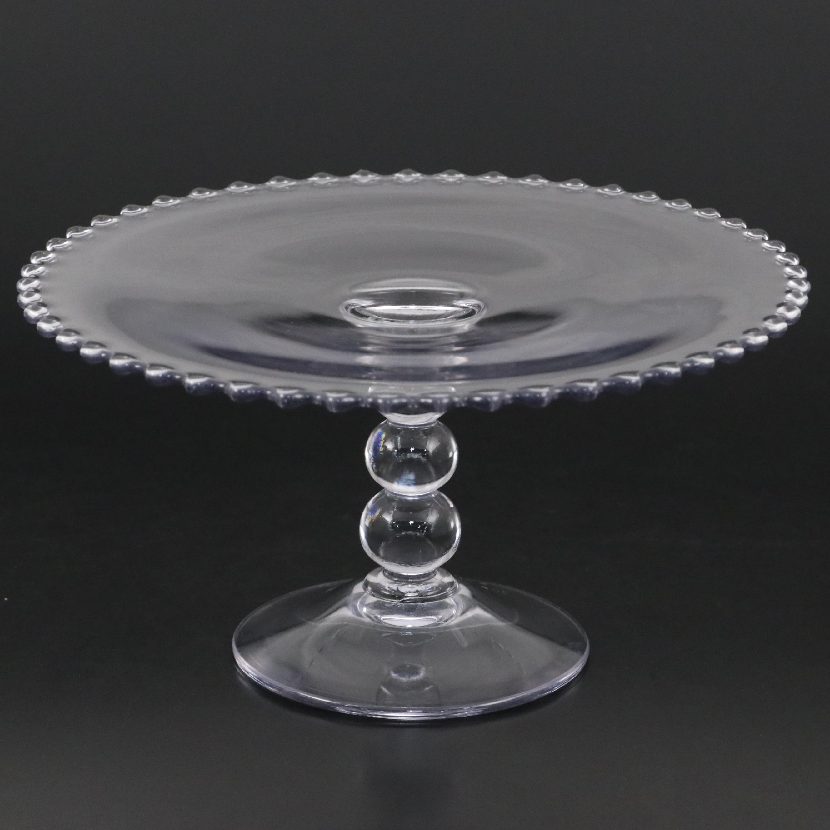 Imperial Glass "Candlewick" Cake Stand, 1936–1984