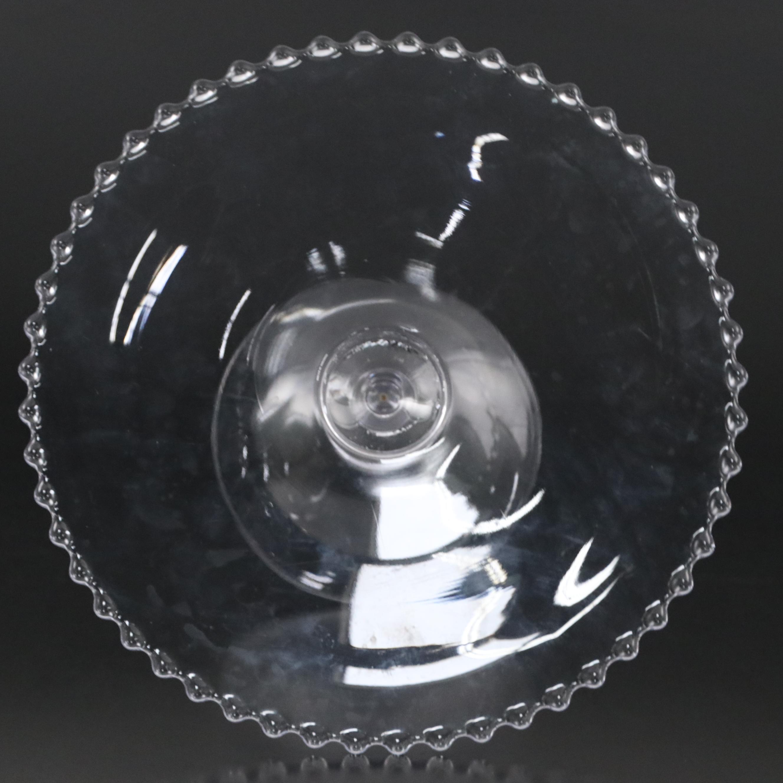 Imperial Glass "Candlewick" Cake Stand, 1936–1984