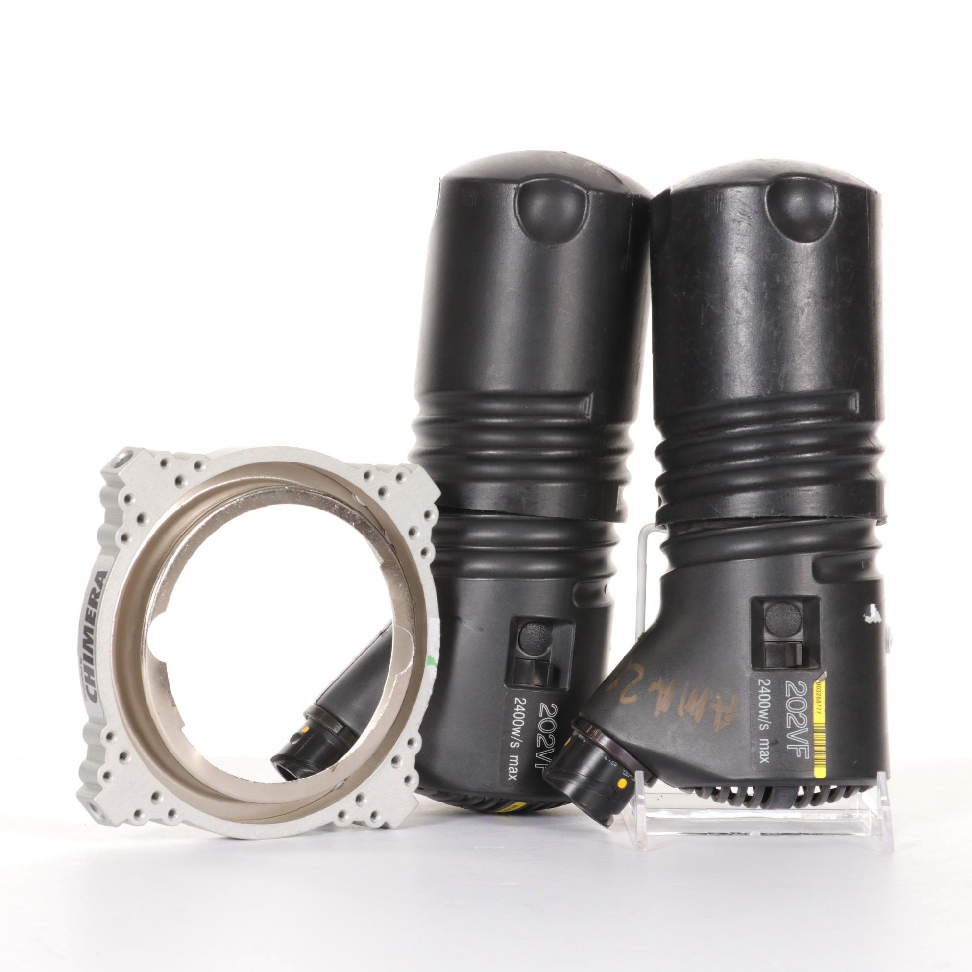 Speedotron 202VF 2400W/S Max Flash Head Pair with Speed Ring