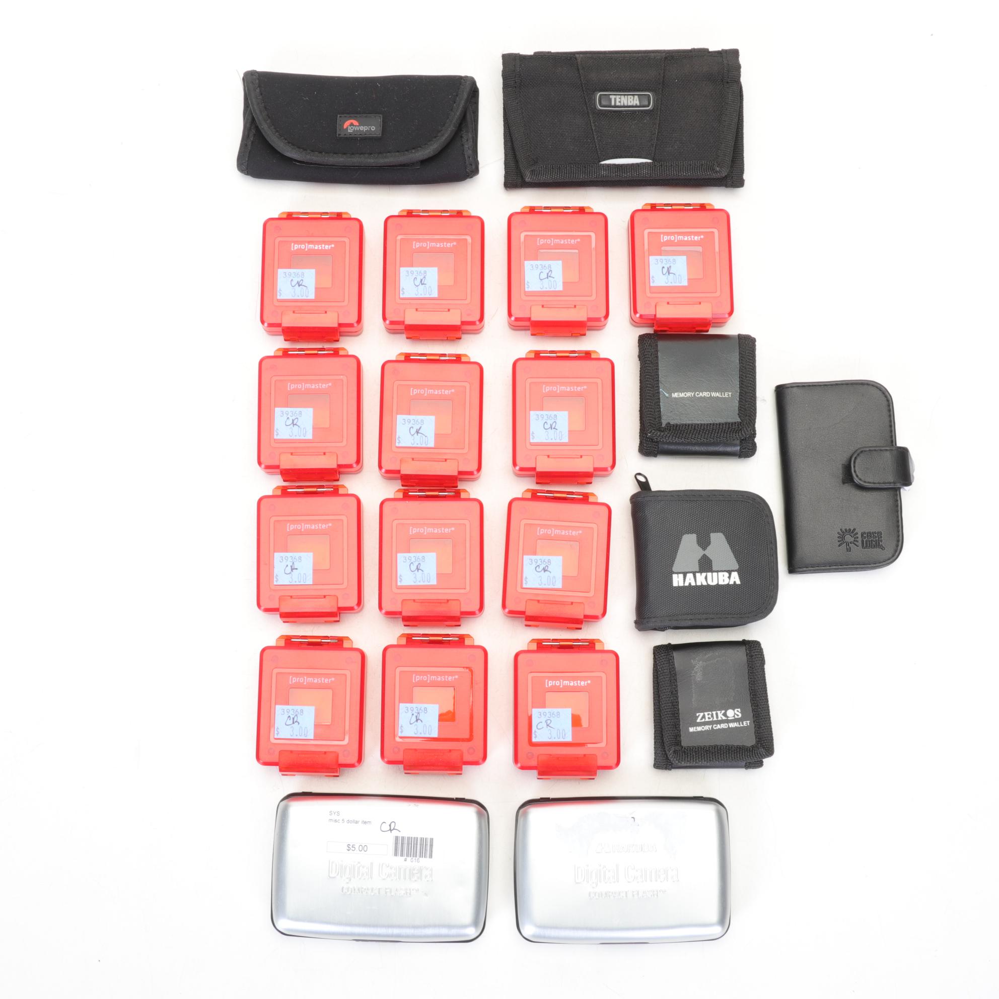 ProMaster Molded Plastic Memory Card Carrying Cases, Nylon Wallets and More