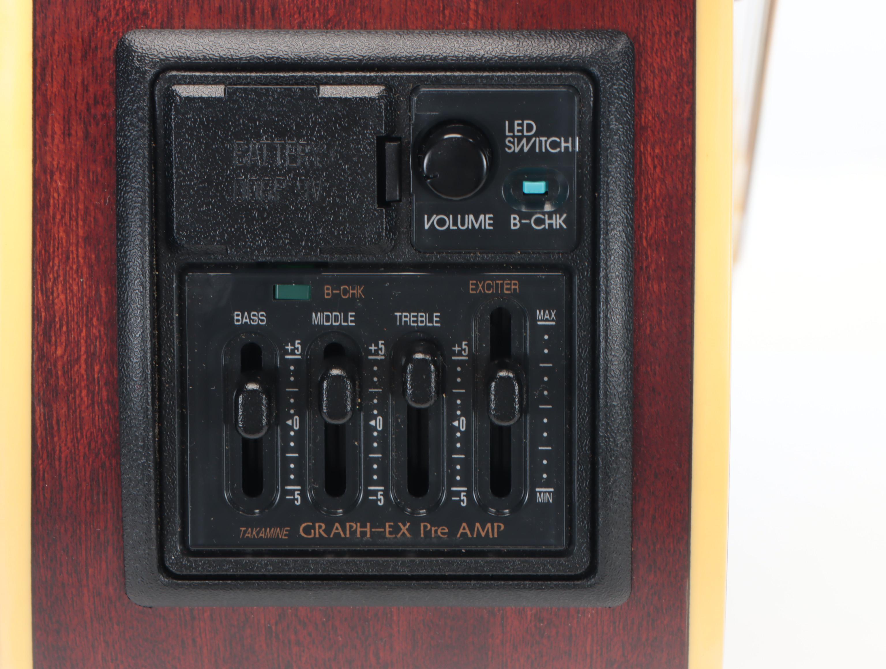 Takamine EAN10C Acoustic-Electric Guitar with Hardshell Case, Early 21st Century