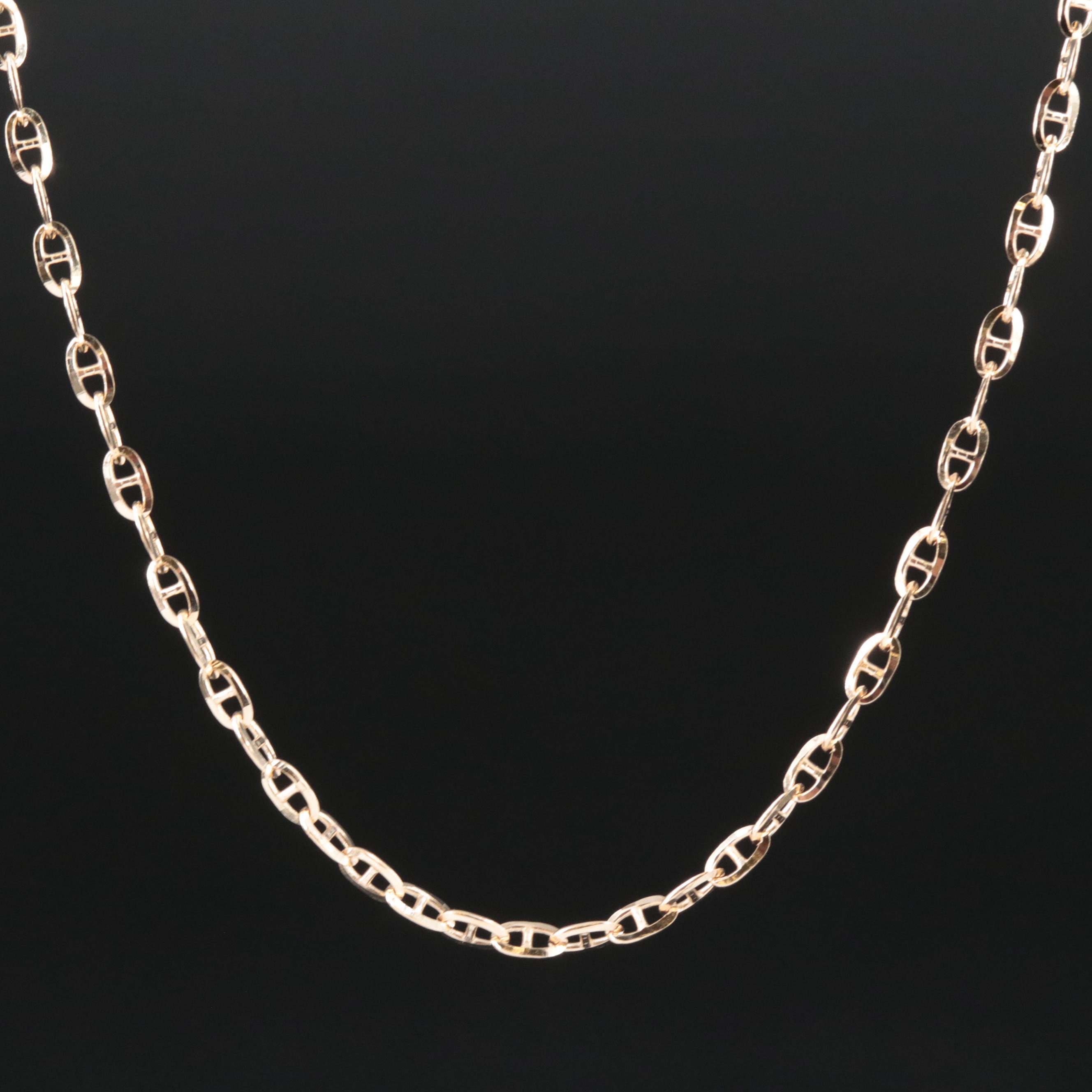 14K Mariner Chain Necklace