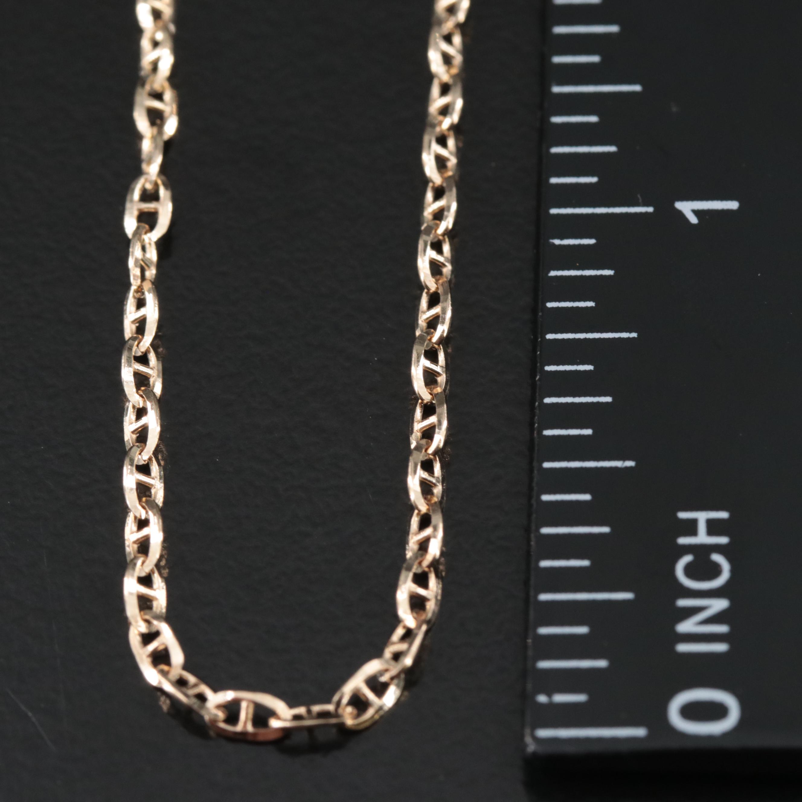 14K Mariner Chain Necklace