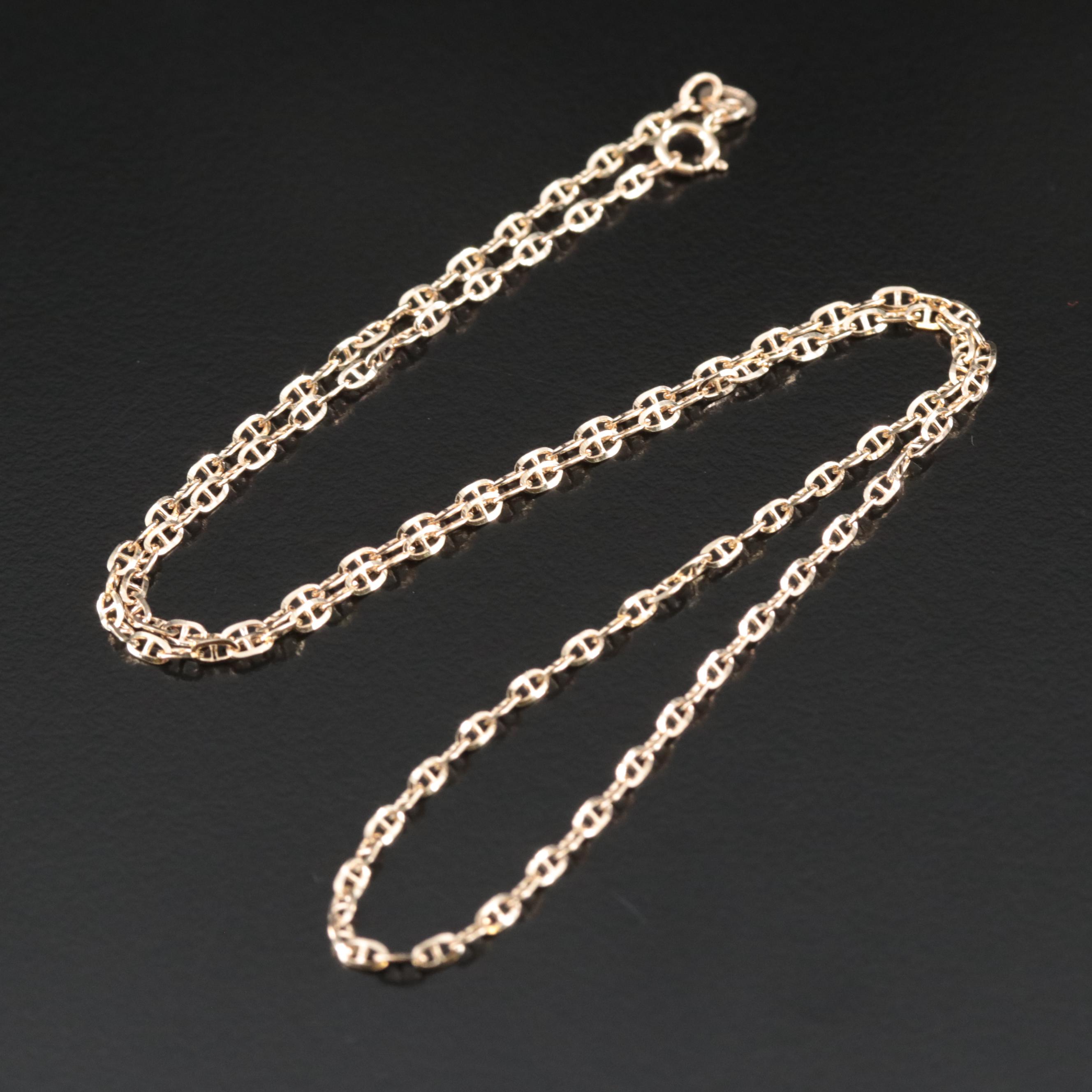 14K Mariner Chain Necklace