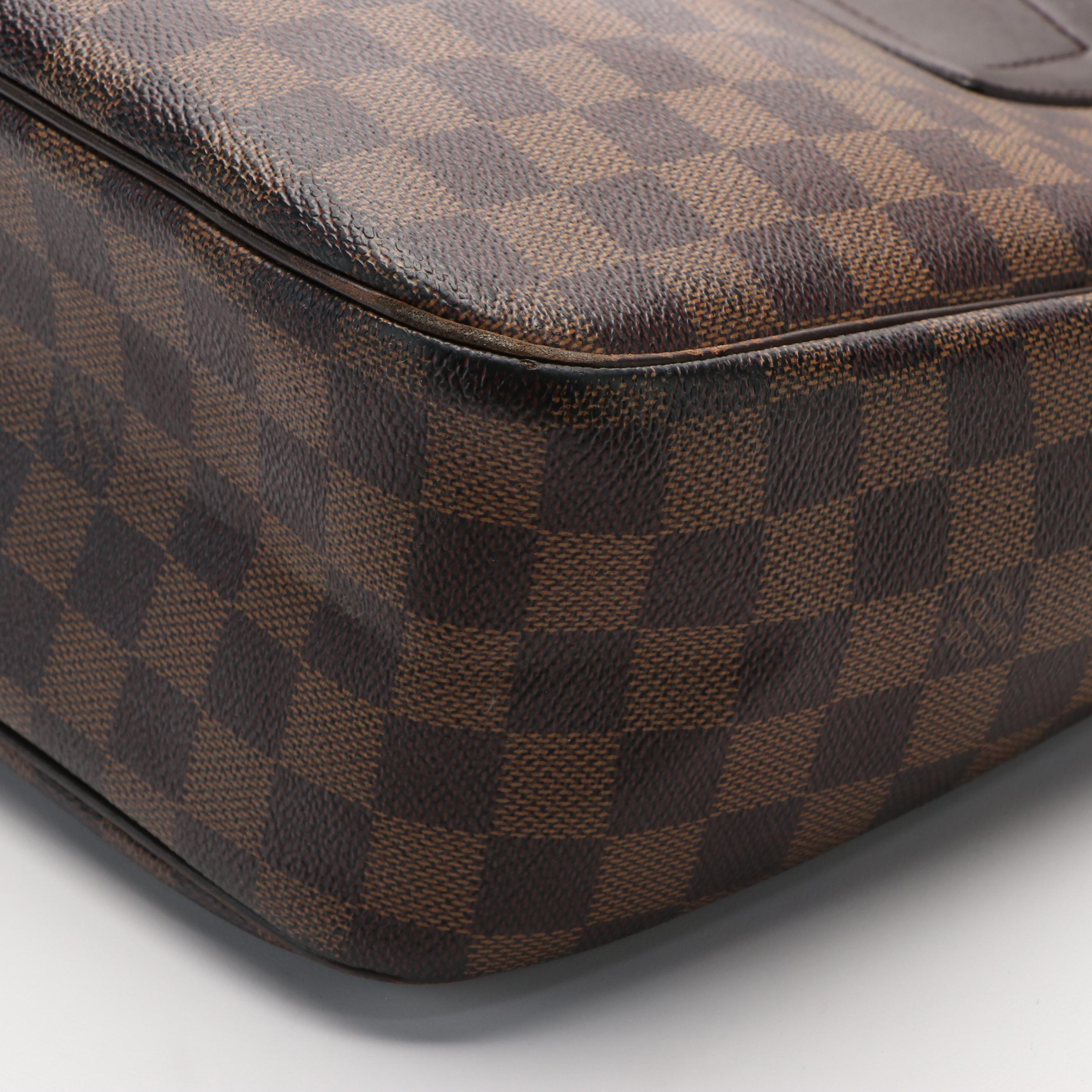Louis Vuitton Parioli Shopper in Brown Damier Ebene Coated Canvas