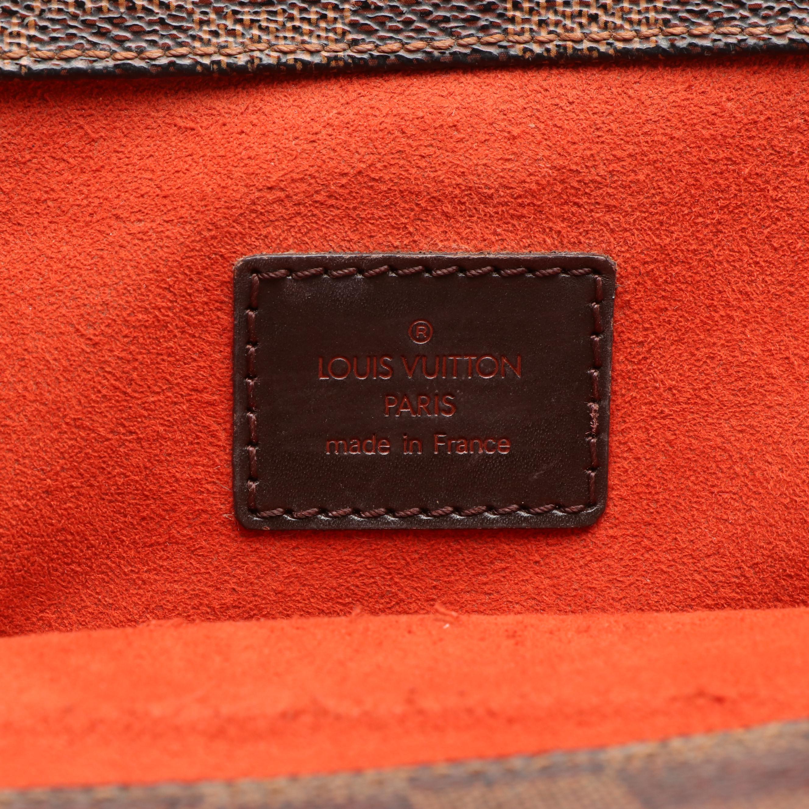 Louis Vuitton Parioli Shopper in Brown Damier Ebene Coated Canvas