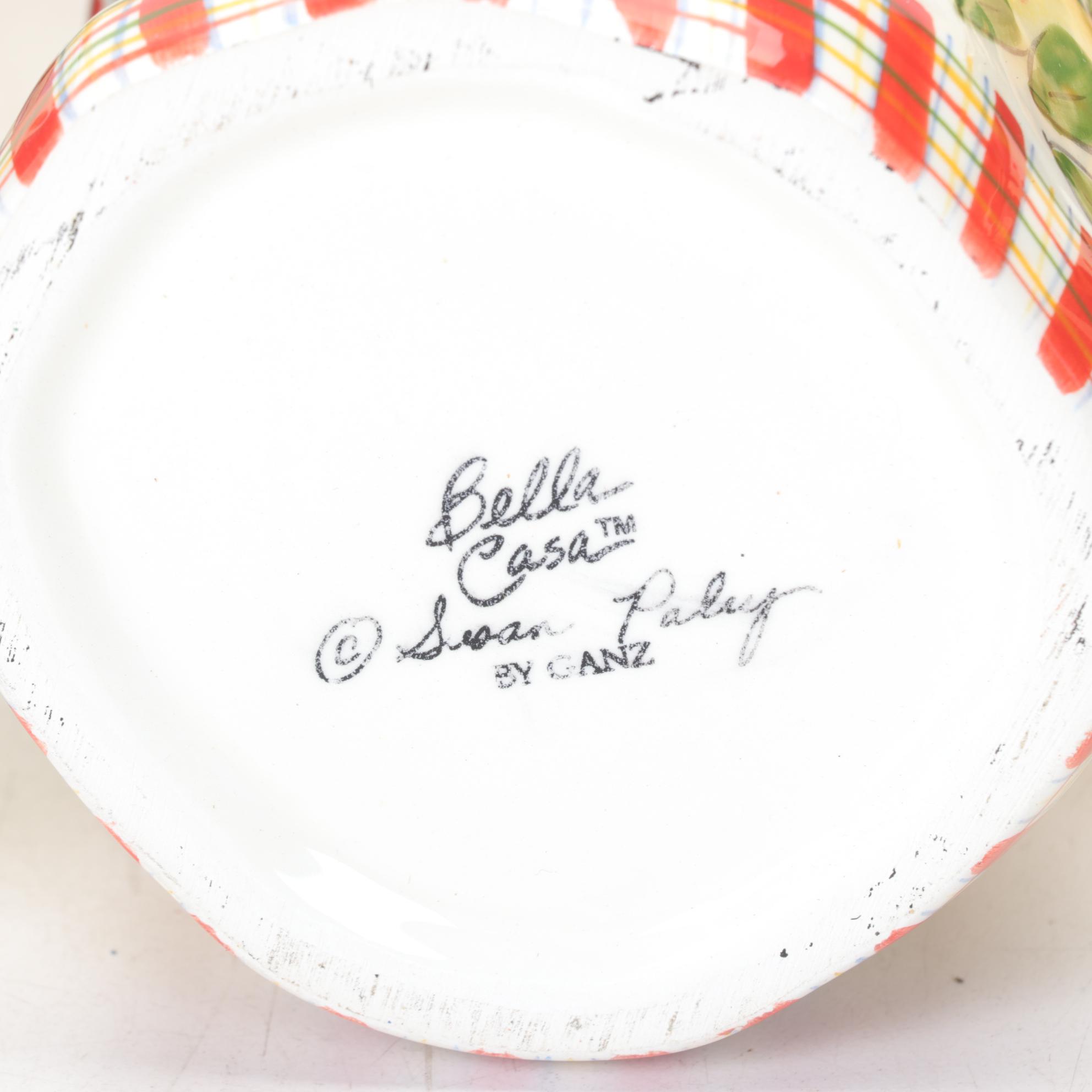 Susan Paley Vibrant Ceramic Figure Vases by Ganz