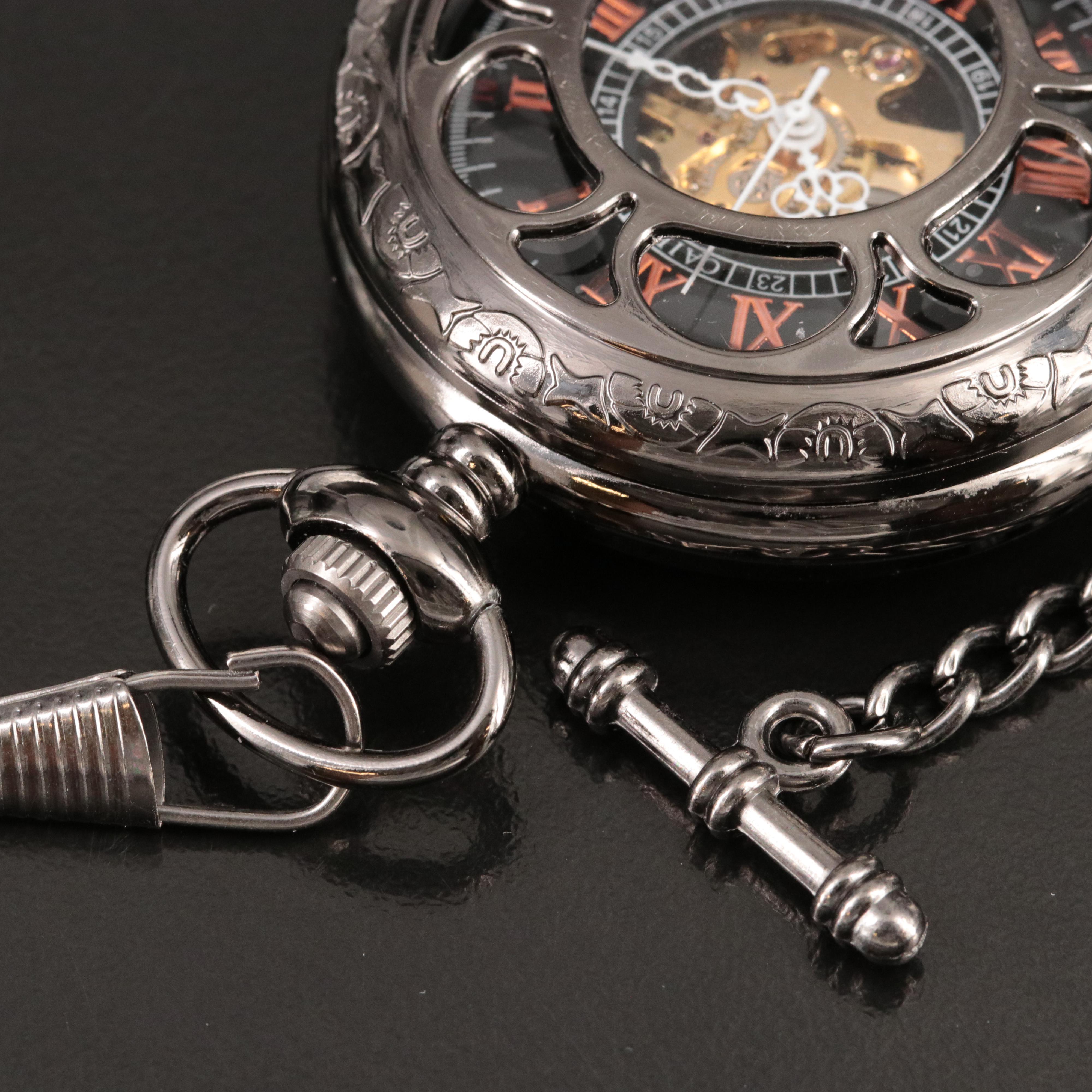Skeletonized Pocket Watch