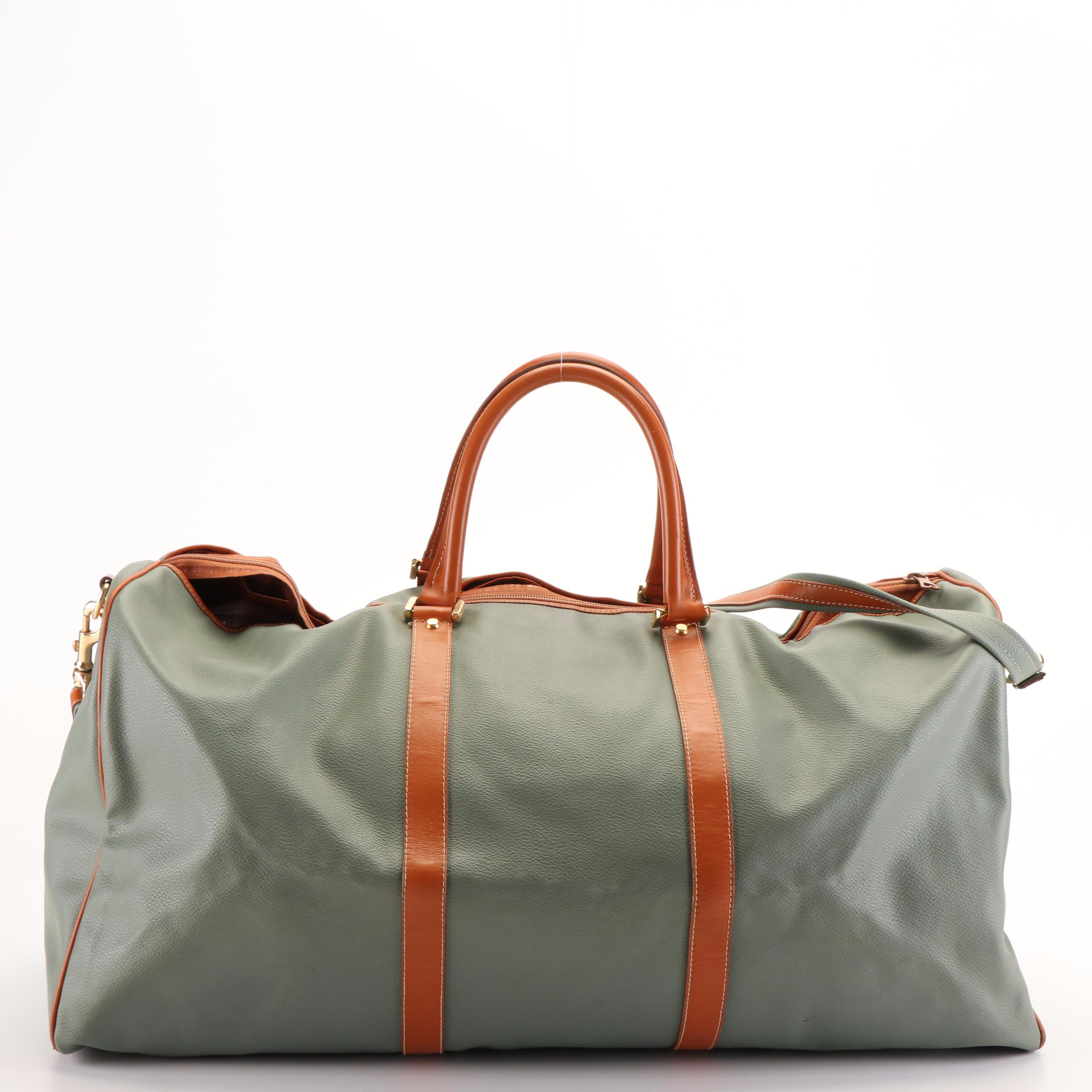 Valentino Garavani Weekender Leather Duffle Bag