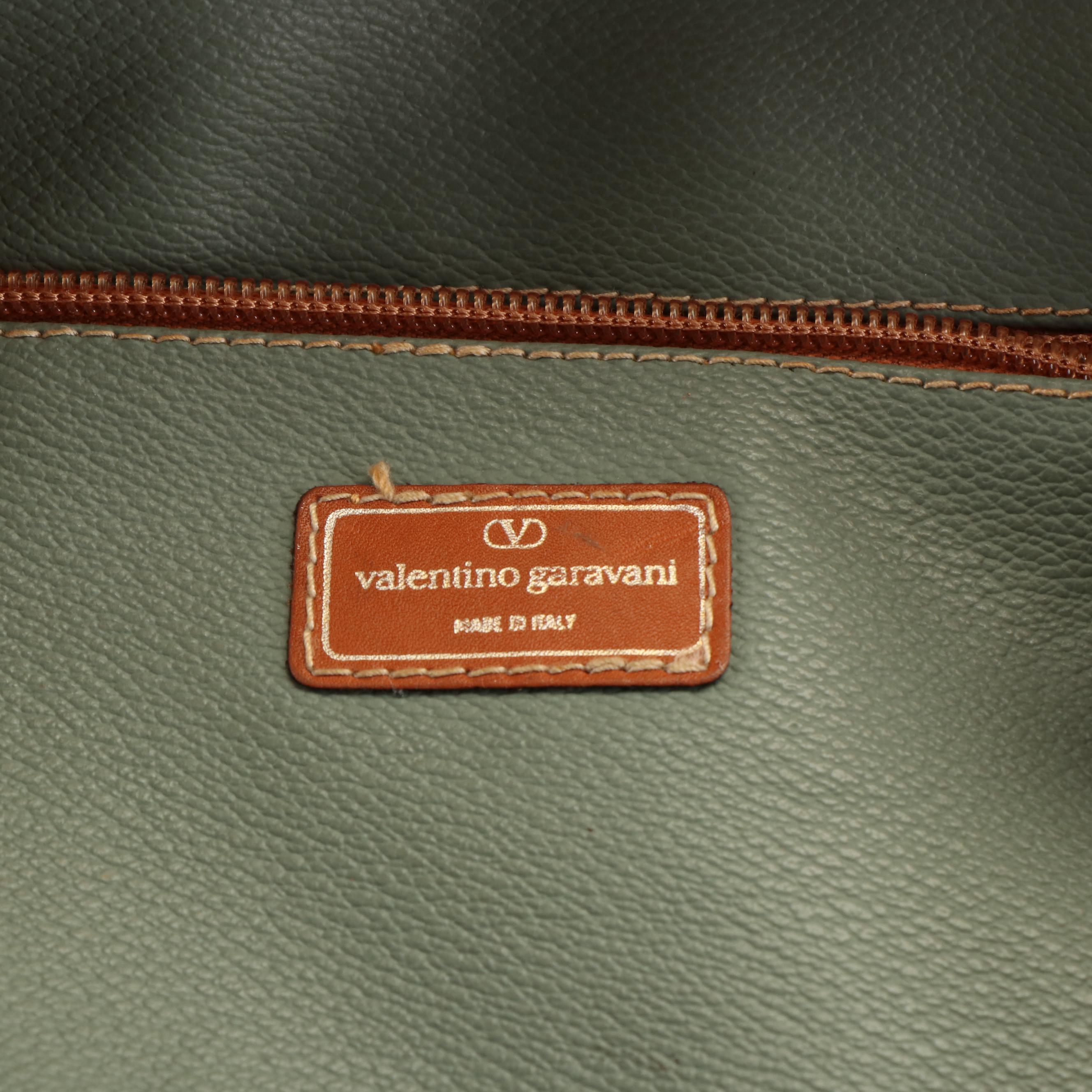 Valentino Garavani Weekender Leather Duffle Bag