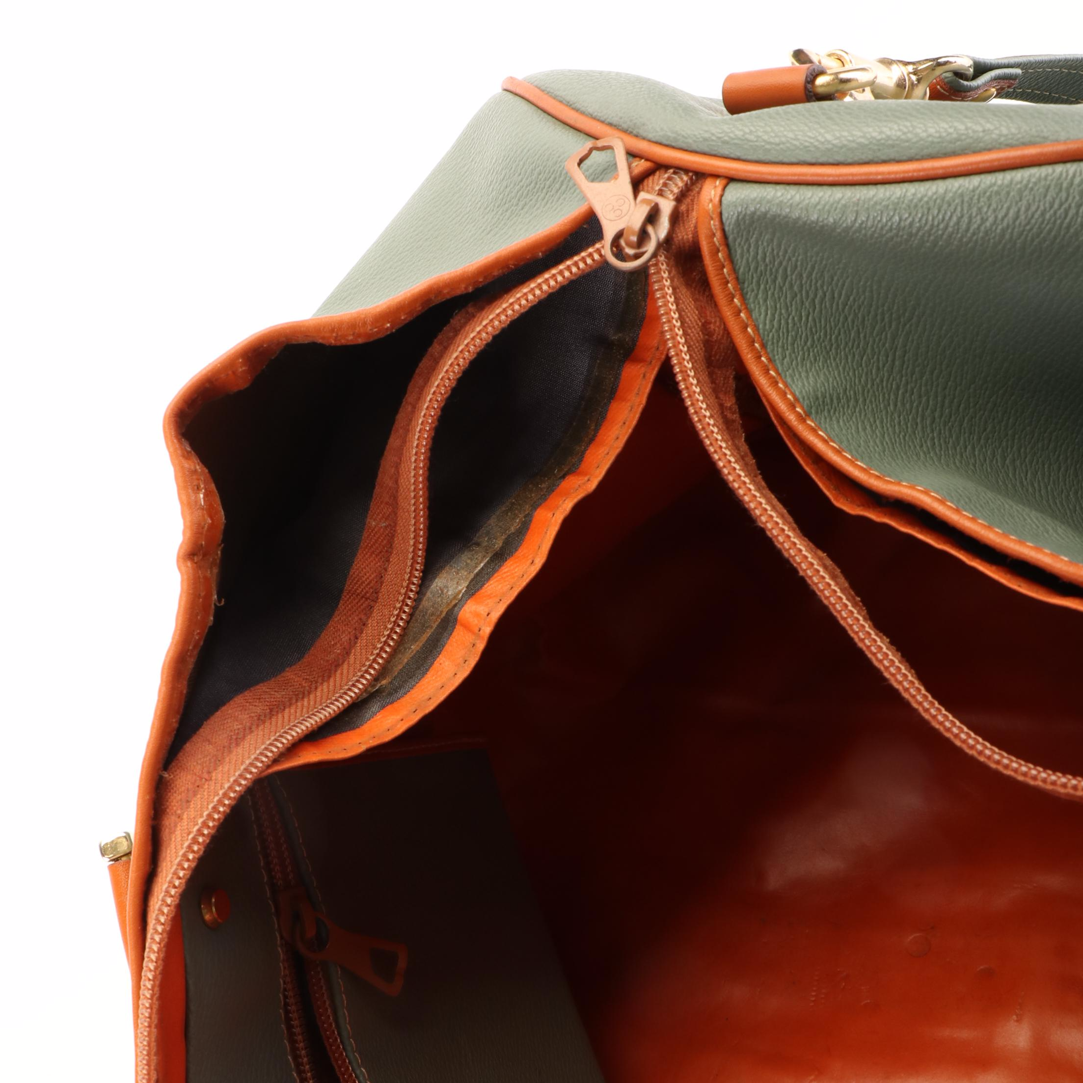 Valentino Garavani Weekender Leather Duffle Bag