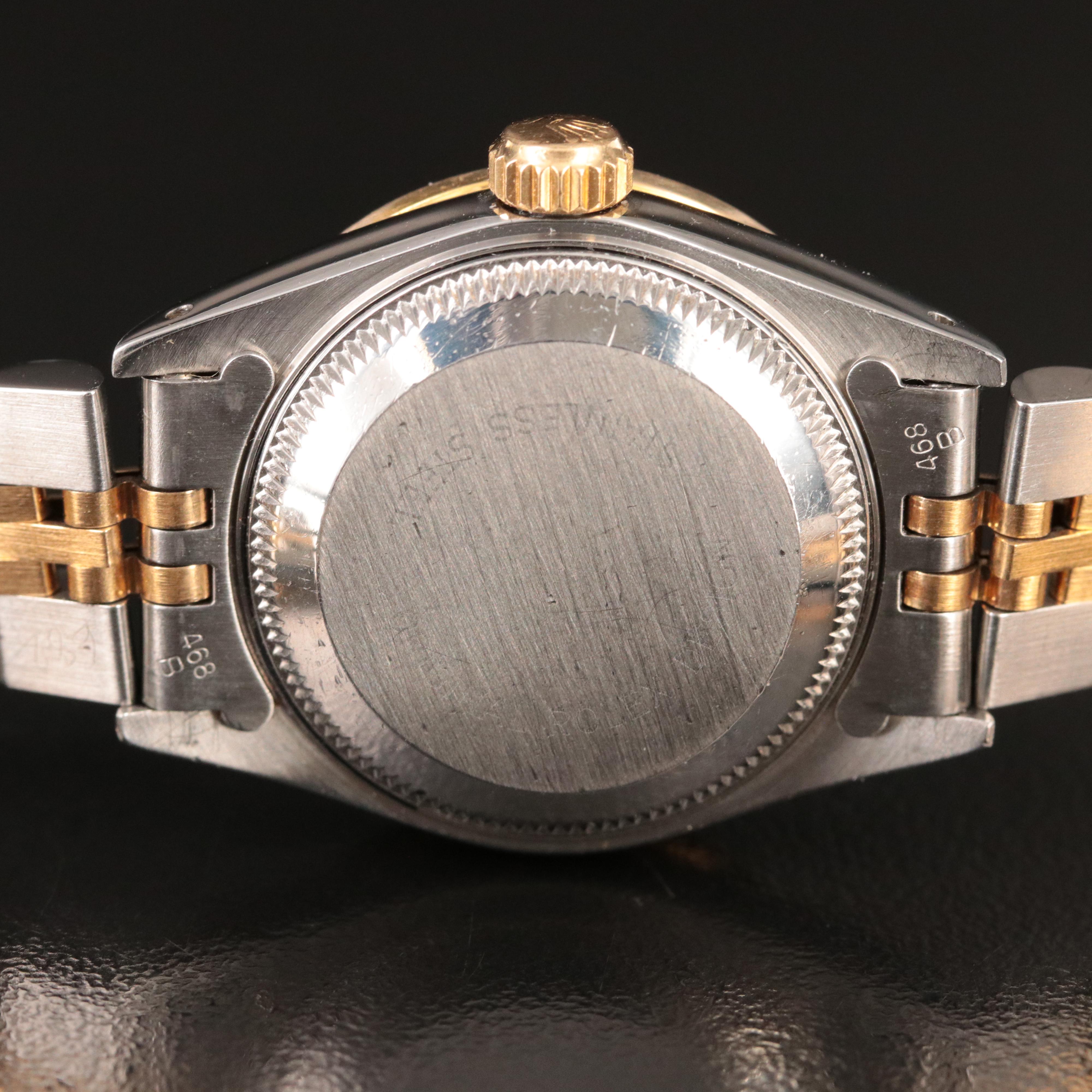 1991 Rolex Diamond and Ruby Datejust Watch