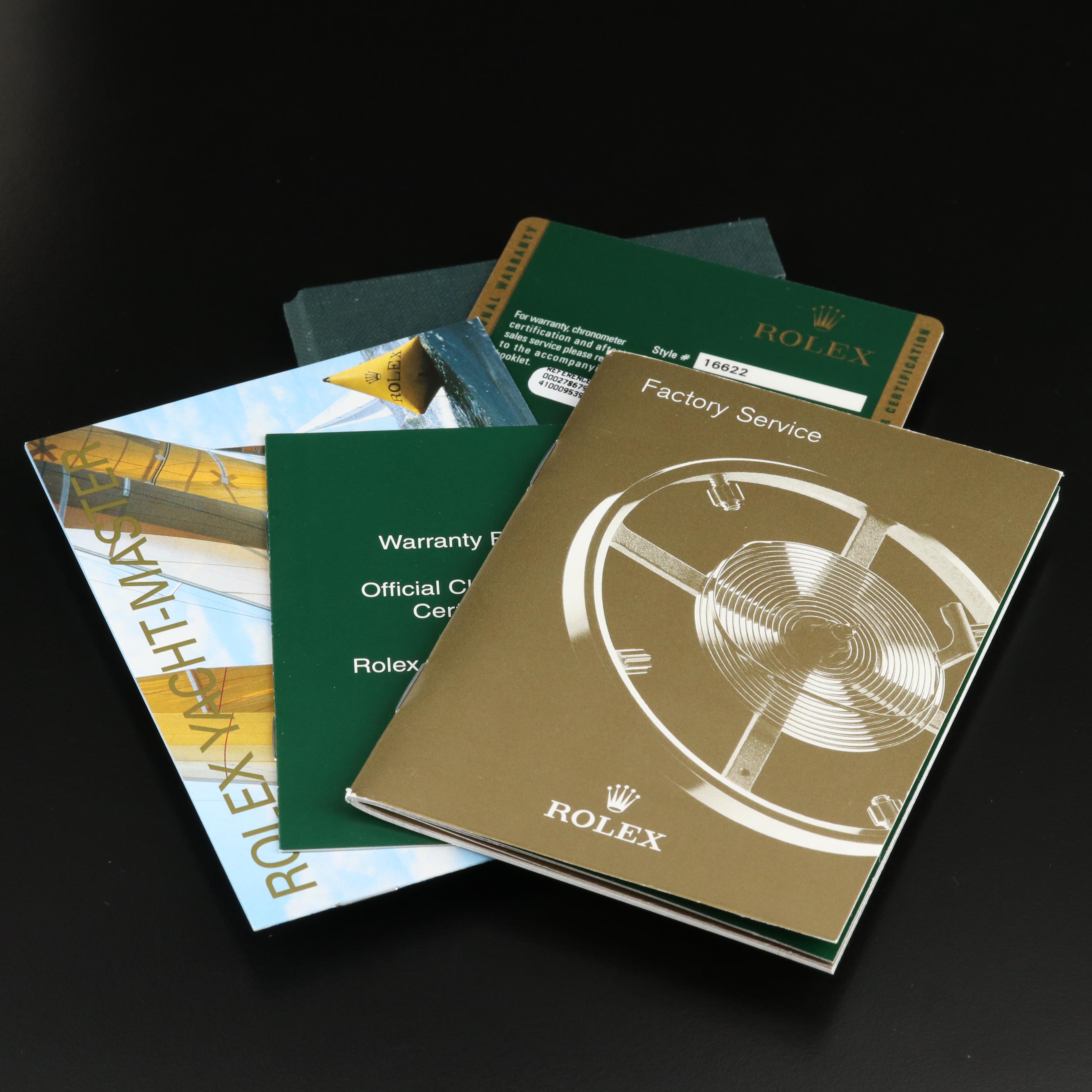 2007 Rolex Yacht-Master Rolesium Date Watch