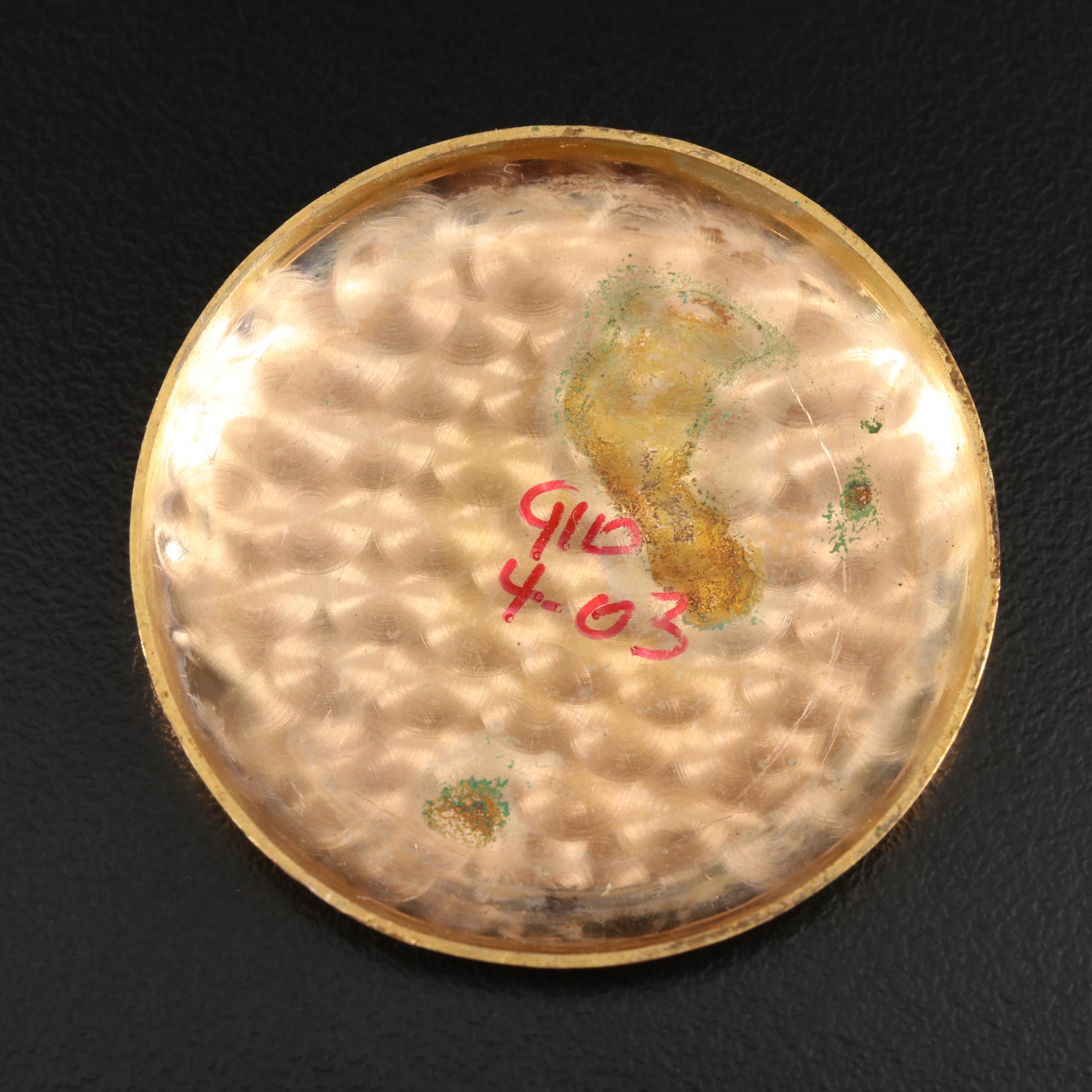 Vintage Princeps 18K Gold Chronograph Watch