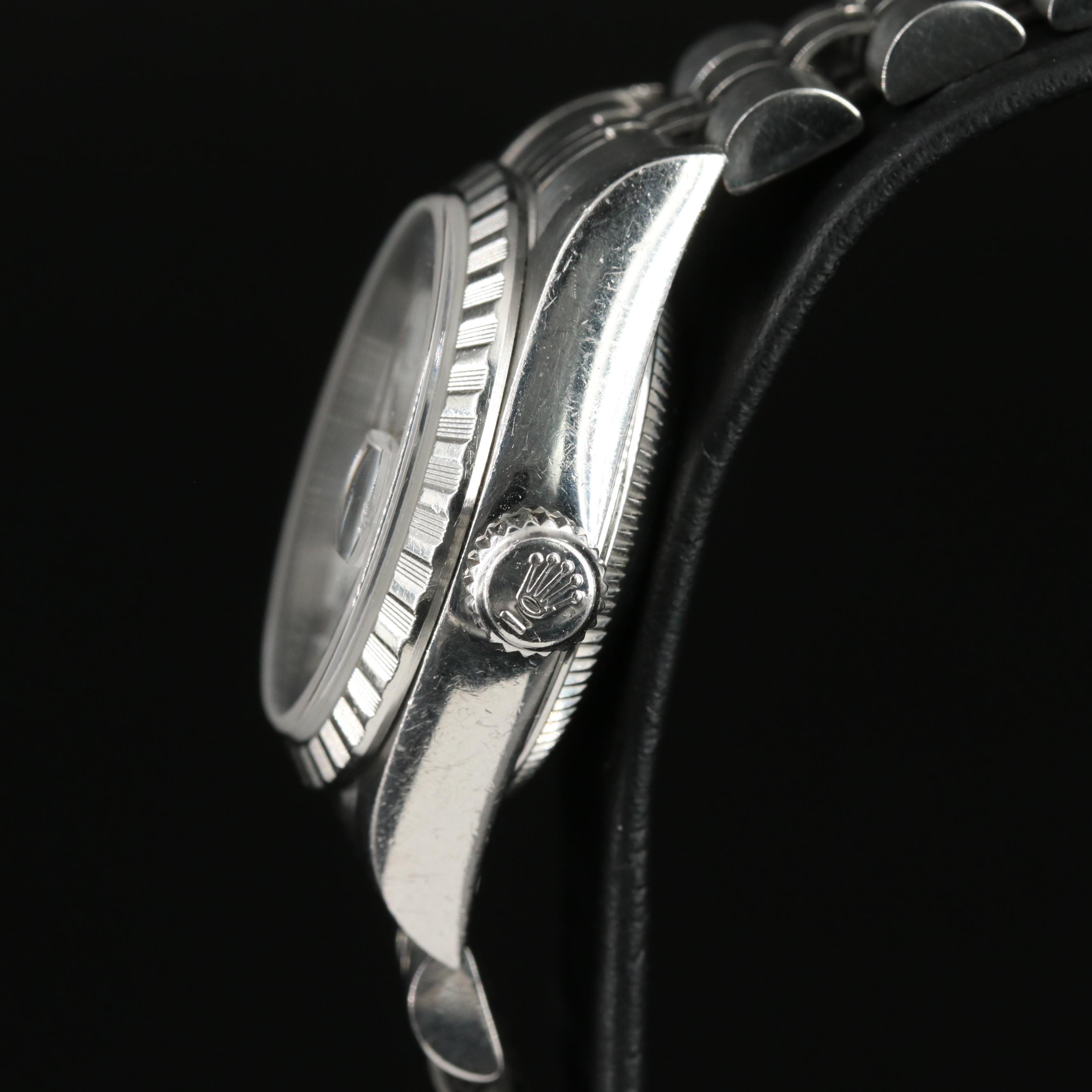 1997 Rolex Oyster Perpetual Date 69240 Steel Watch