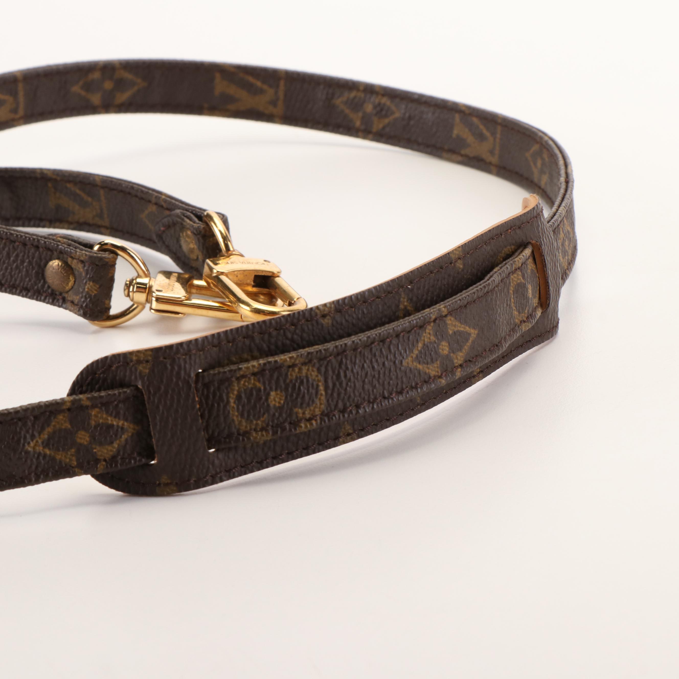 Louis Vuitton Monogram Coated Canvas Shoulder Strap