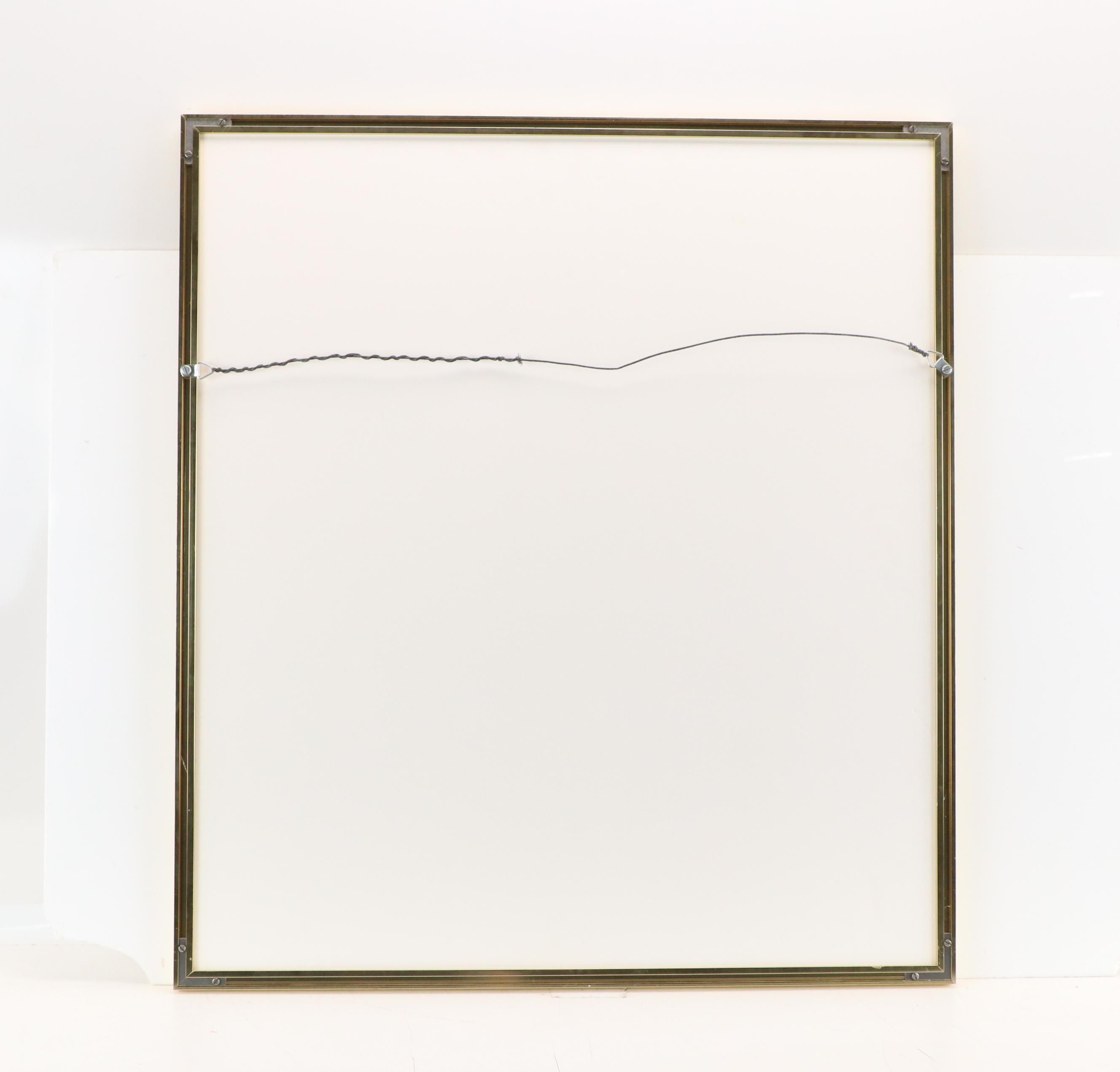 Lori Bartman Etching "Zebras II," 1975