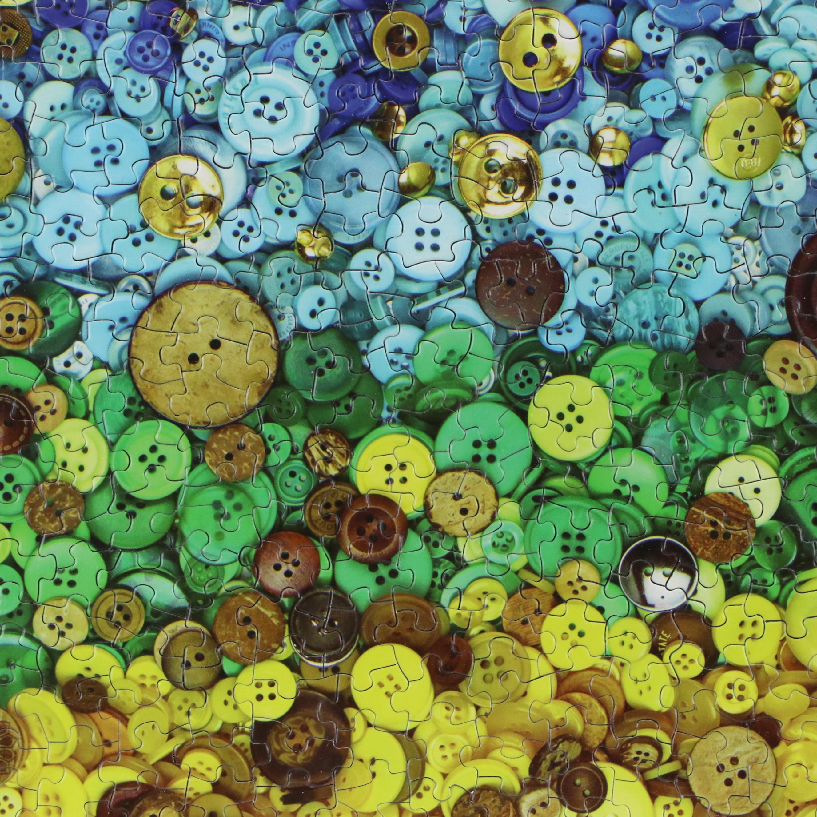 Framed Jigsaw Puzzle "Bunches of Buttons" | Everything But The House