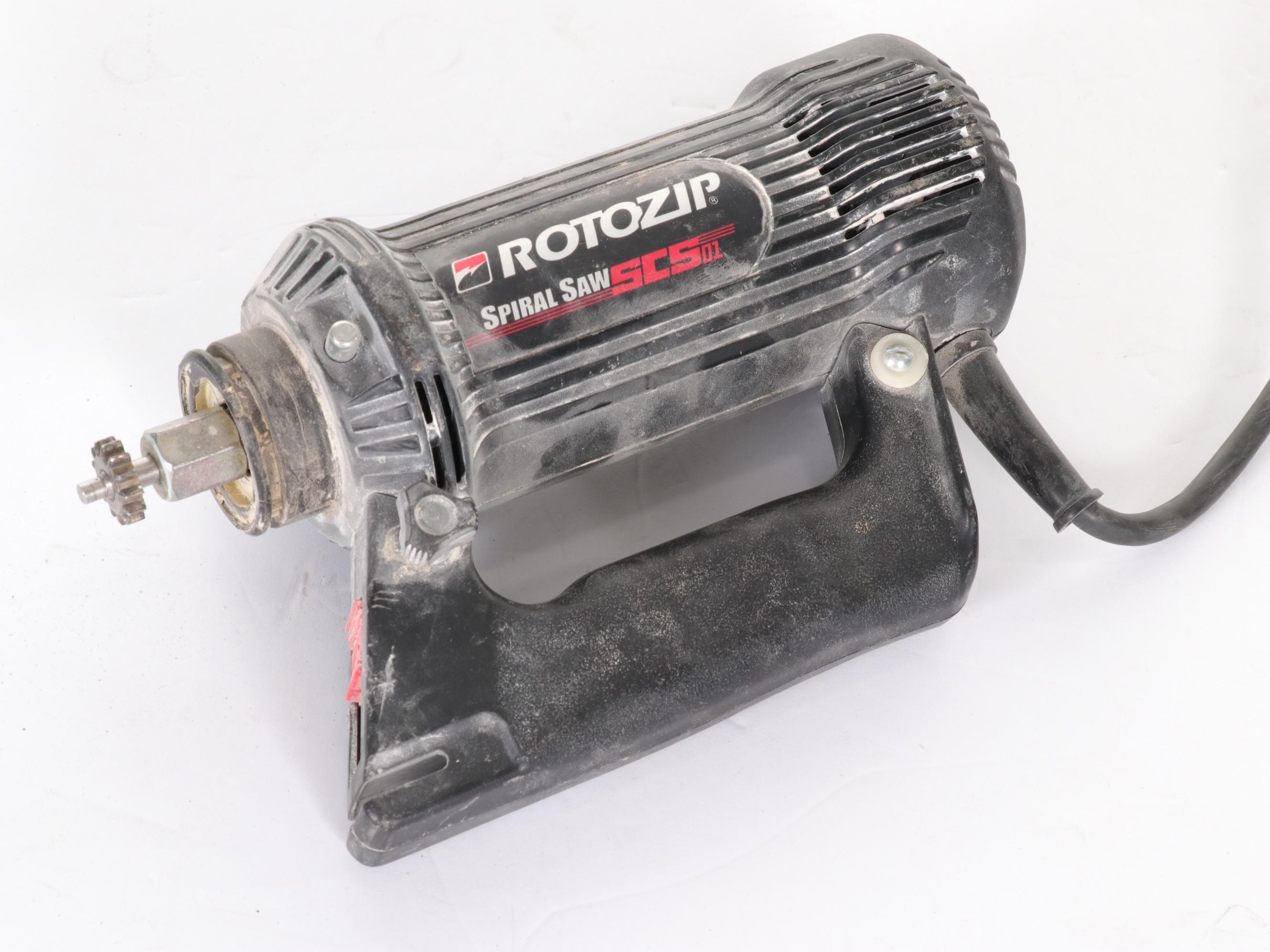 Rotozip Spiral Saw and Chicago Electric Oscillating Multi Function Tool