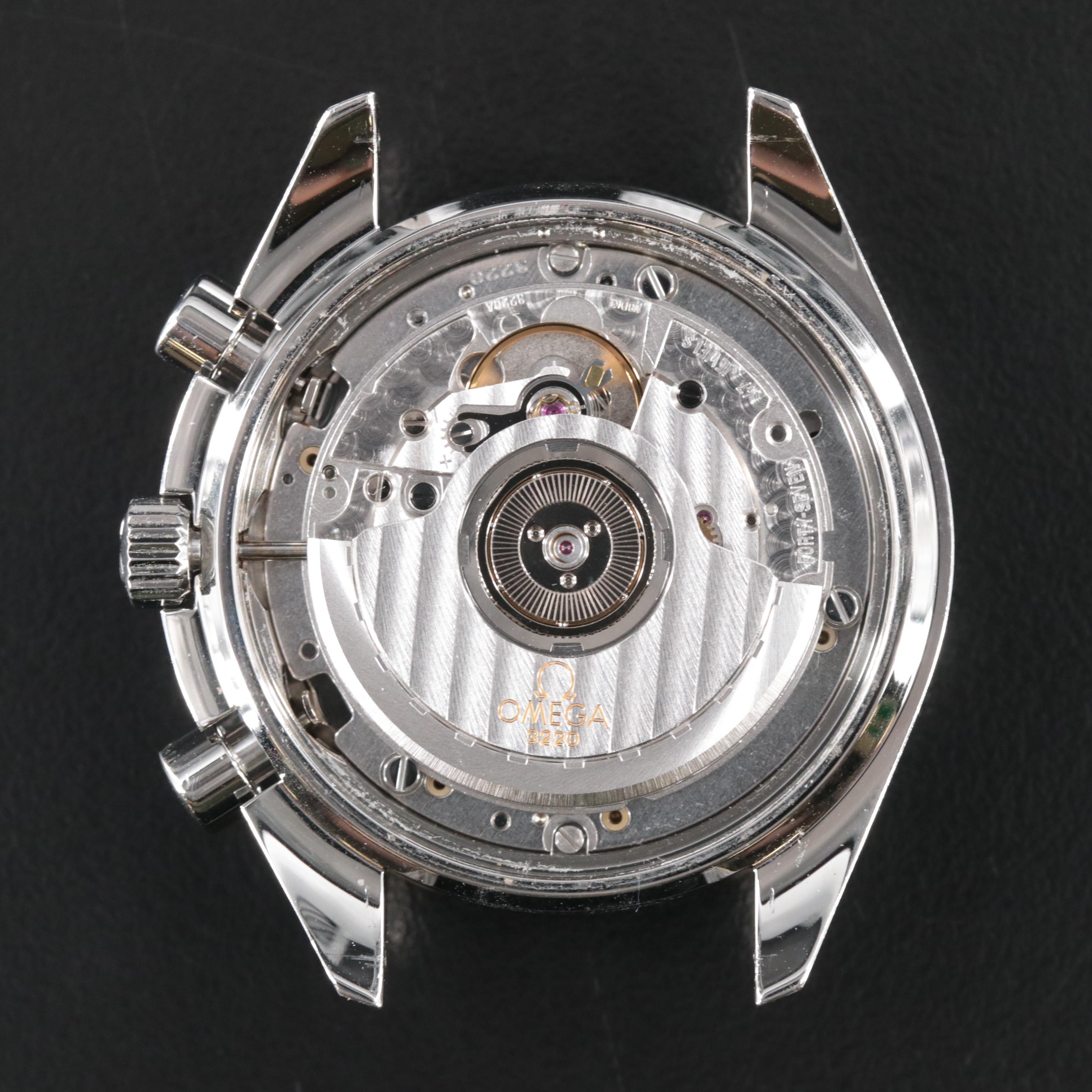 Omega Speedmaster Diamond Bezel 38MM Steel Watch