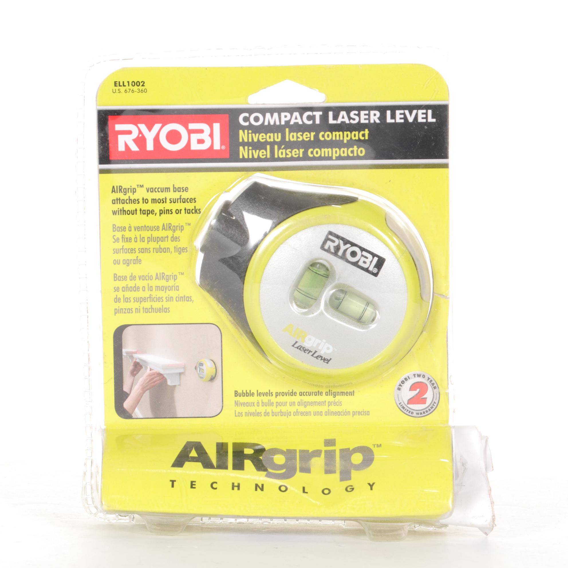 Haul Master Winch Puller, Goldblatt Work Light, Ryobi Laser Level, & More