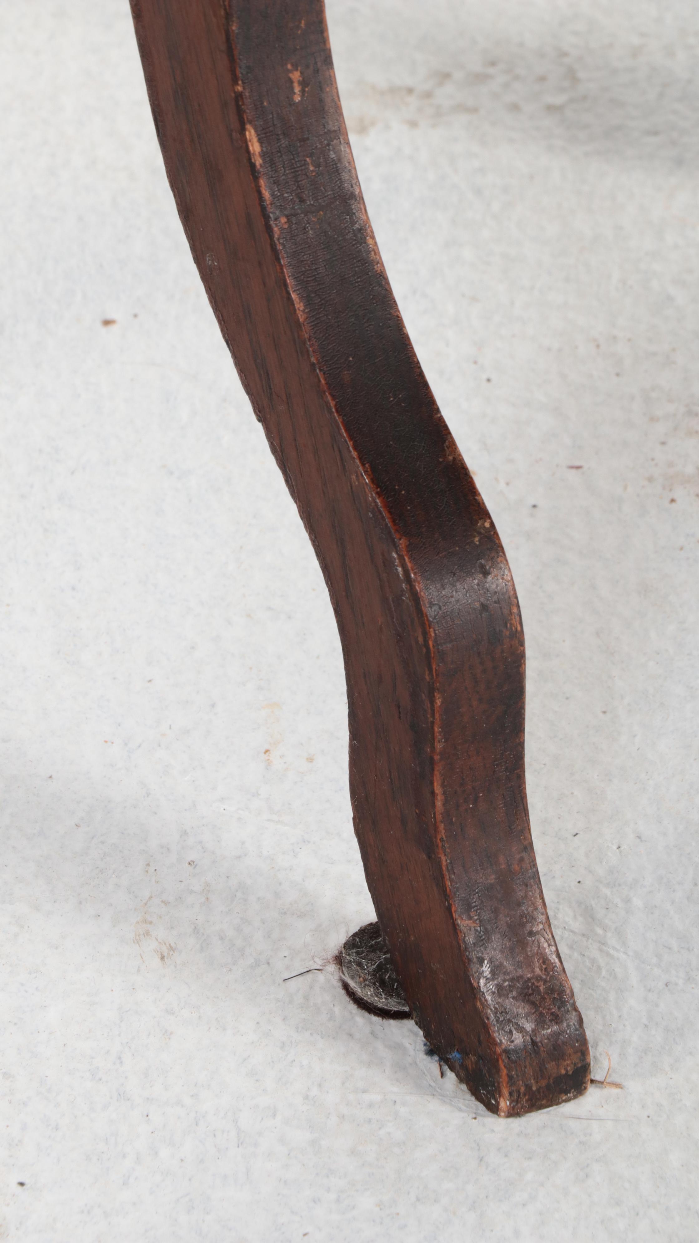 Late Victorian Oak Coat Tree, Early 20th Century