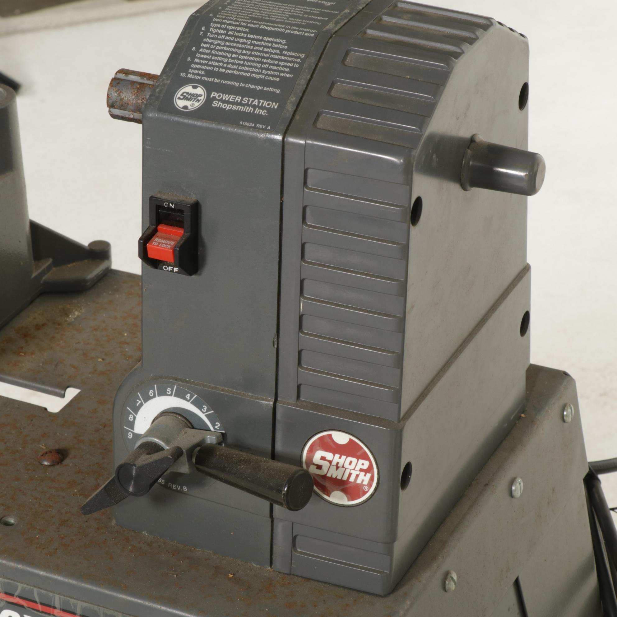 Shopsmith Mark 510 and Power Station with Table Saw, Band Saw and More