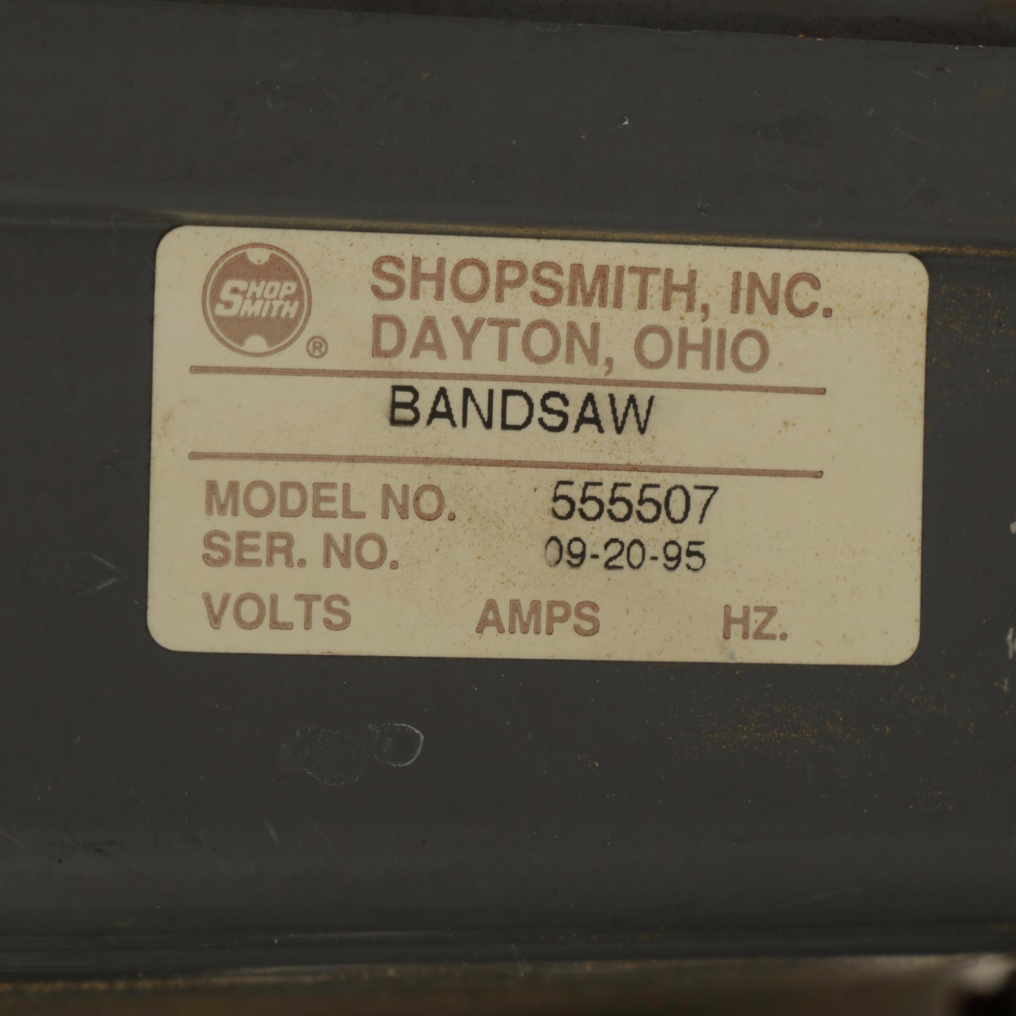 Shopsmith Mark 510 and Power Station with Table Saw, Band Saw and More