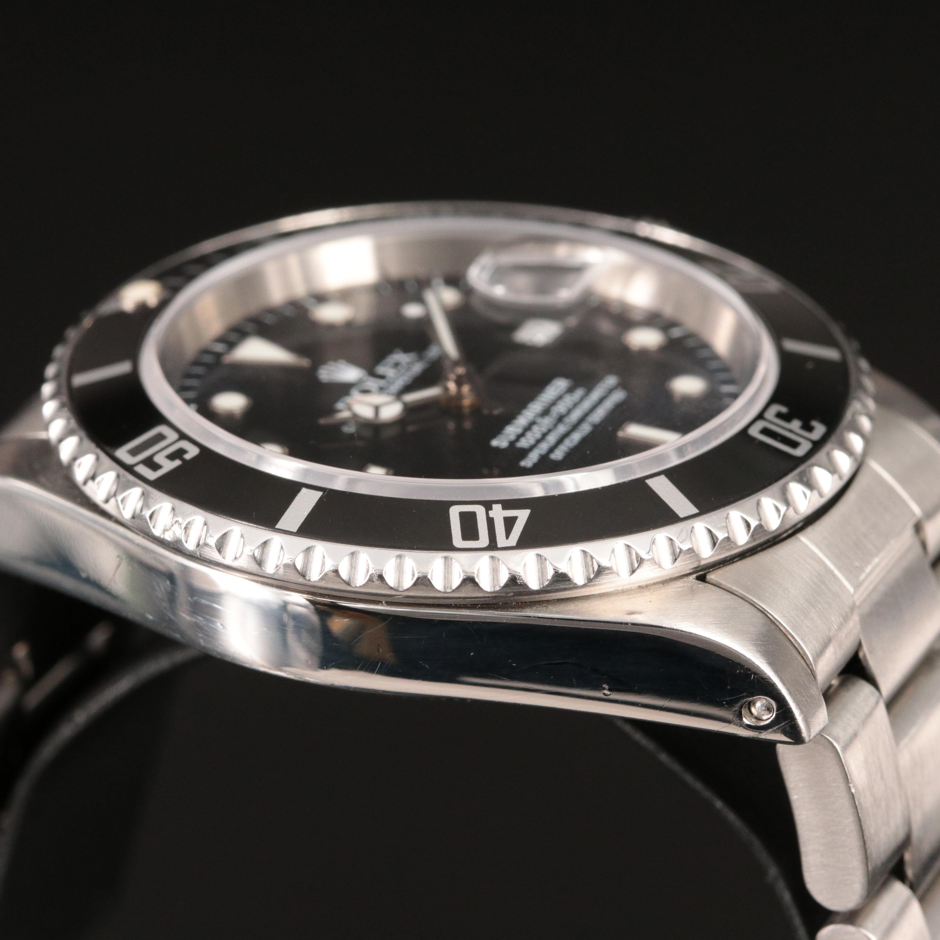 1999 Rolex Submariner Date Watch