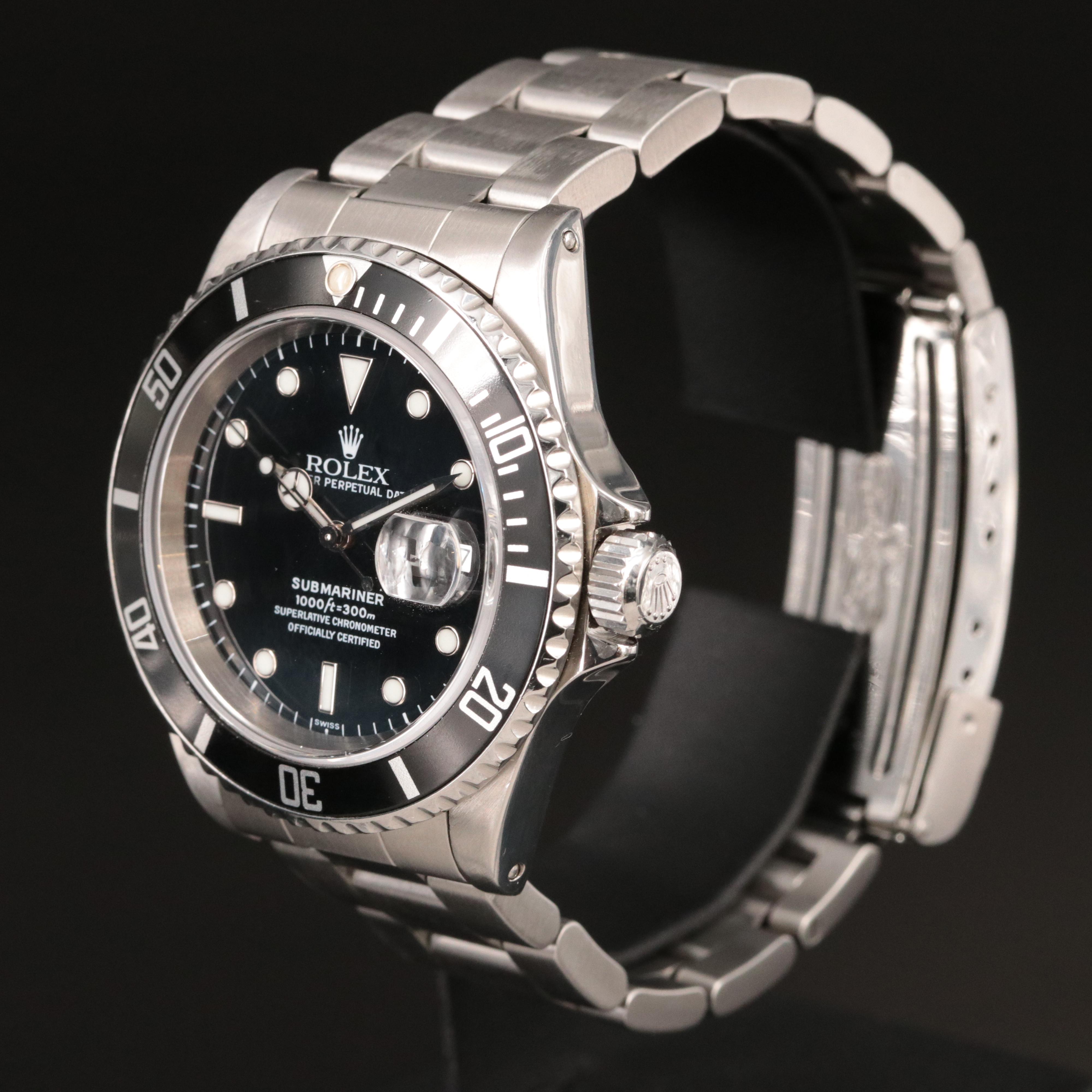 1999 Rolex Submariner Date Watch
