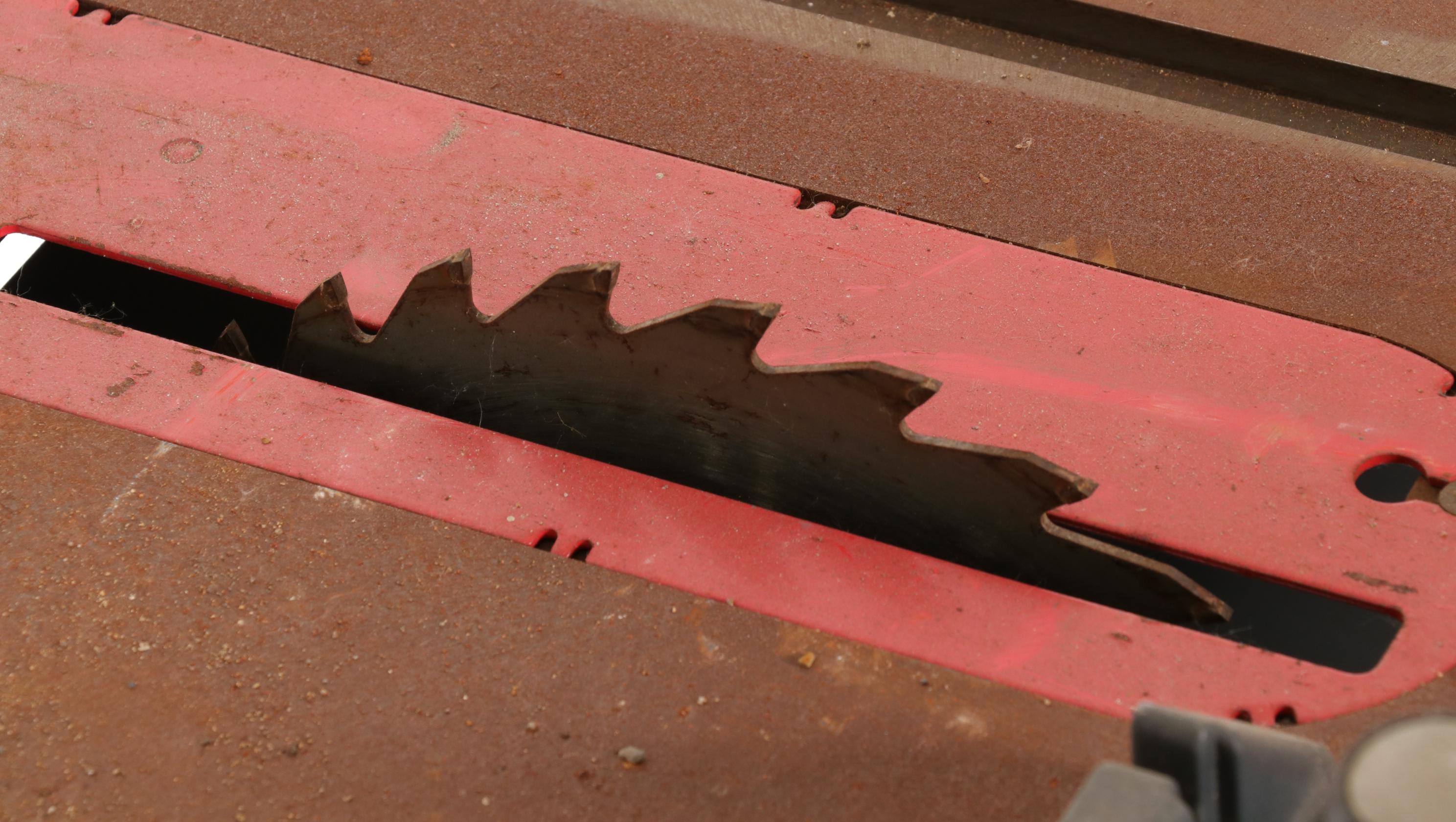 Craftsman Table Saw and Metal Stand, Late 20th Century