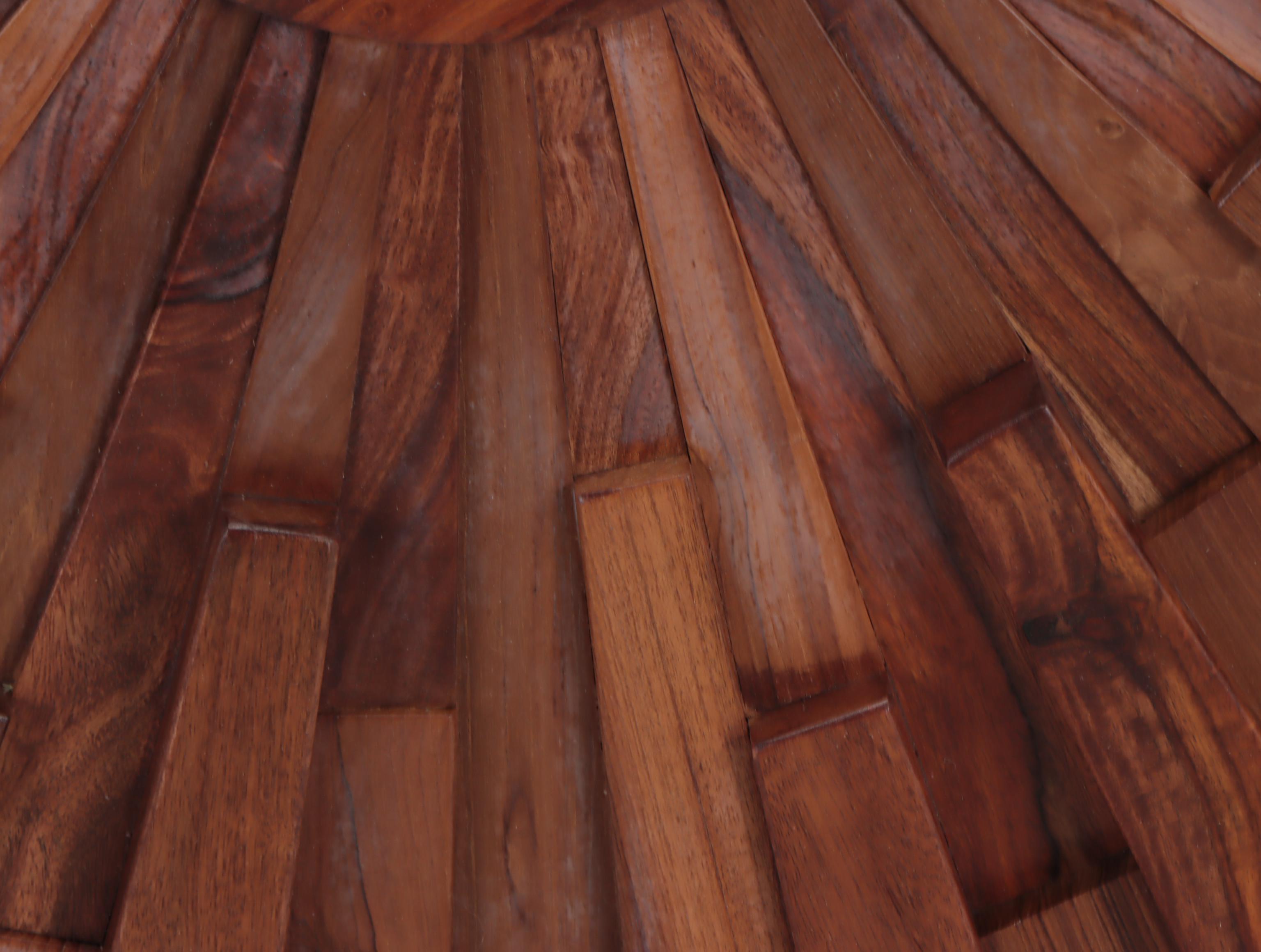 Global Views Walnut Sunburst Wall Mirror