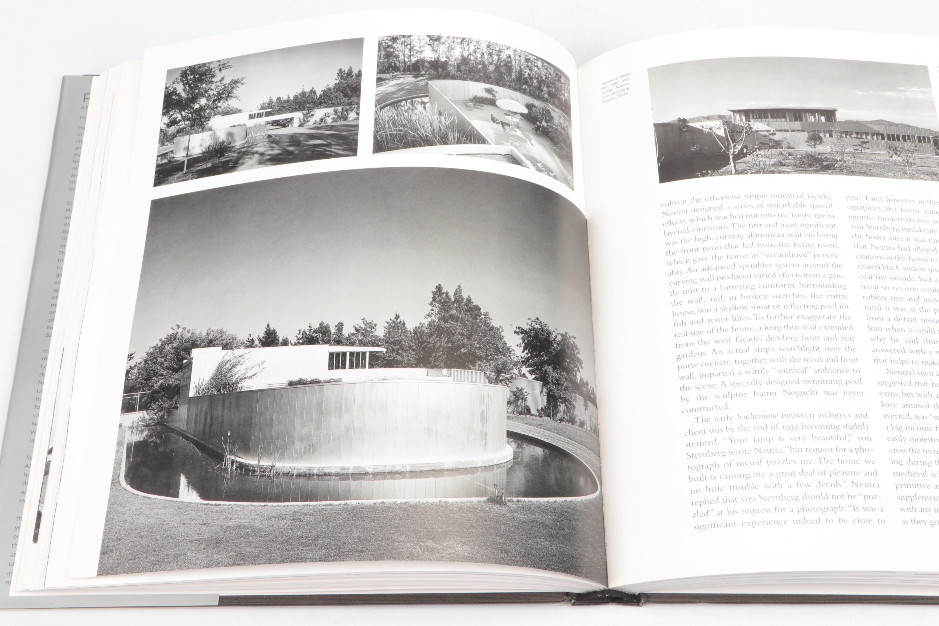 First Edition "Richard Neutra" by Thomas S. Hines with Frank Lloyd Wright Book