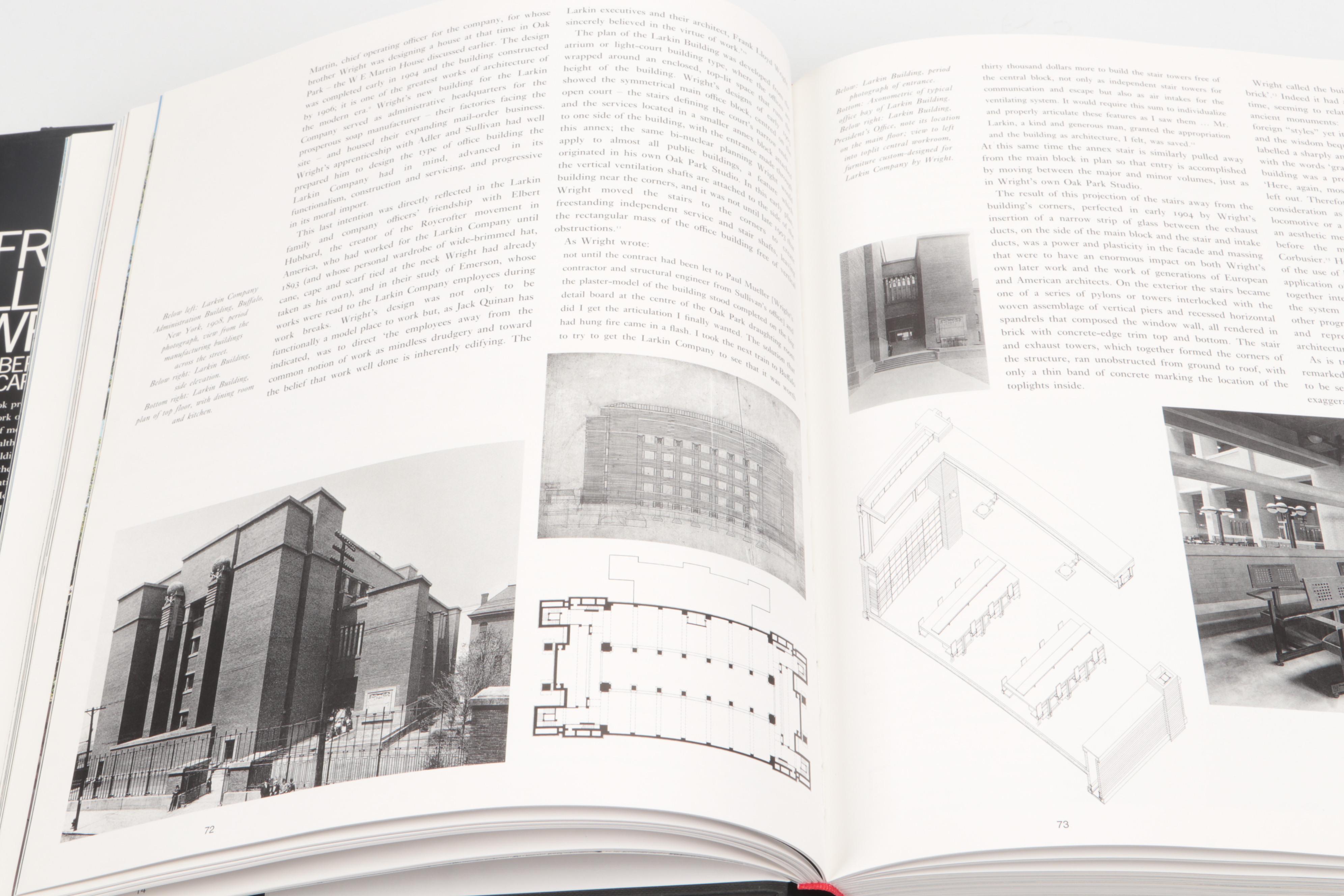 First Edition "Richard Neutra" by Thomas S. Hines with Frank Lloyd Wright Book