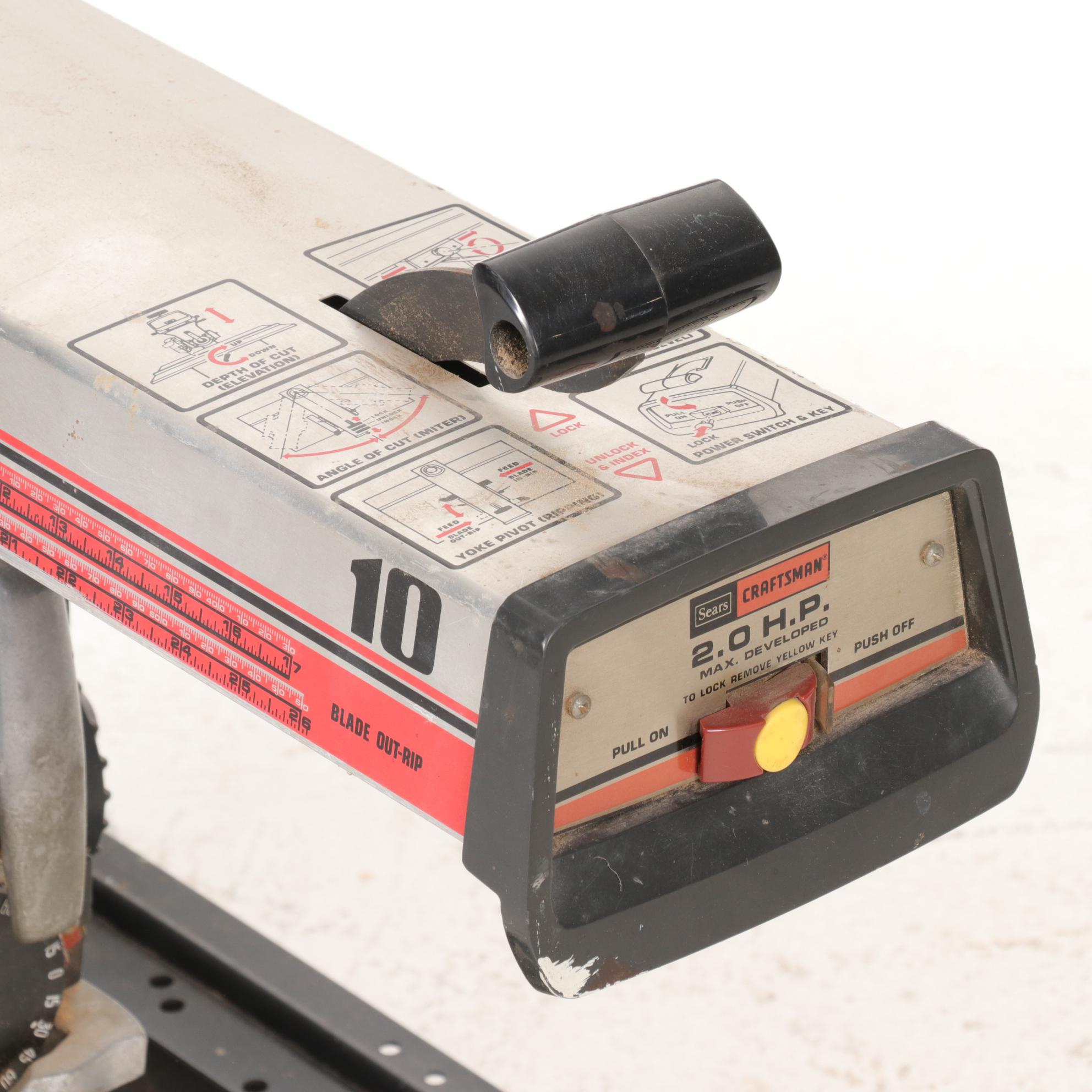 Craftsman Radial Arm Saw,