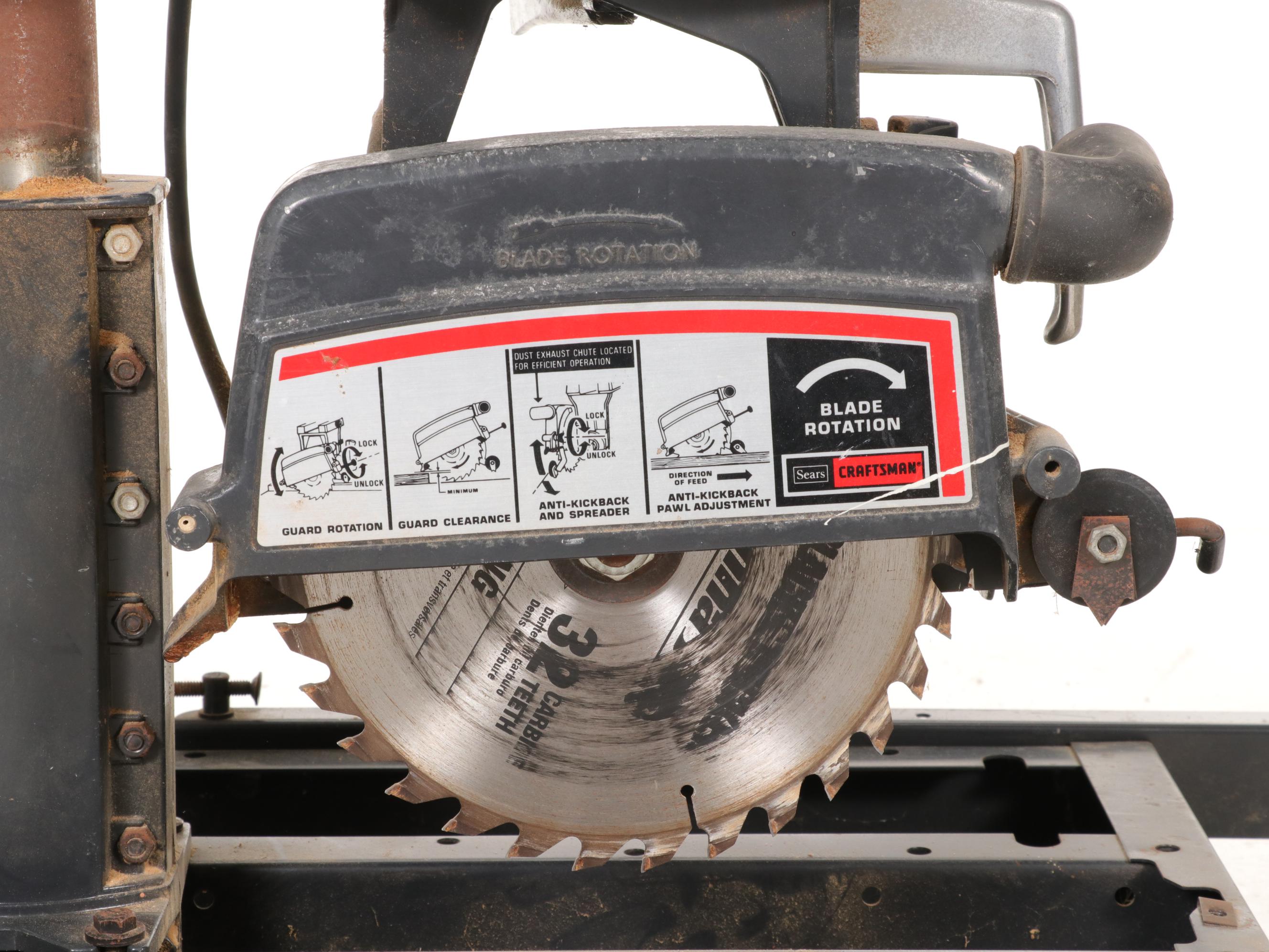Craftsman Radial Arm Saw,
