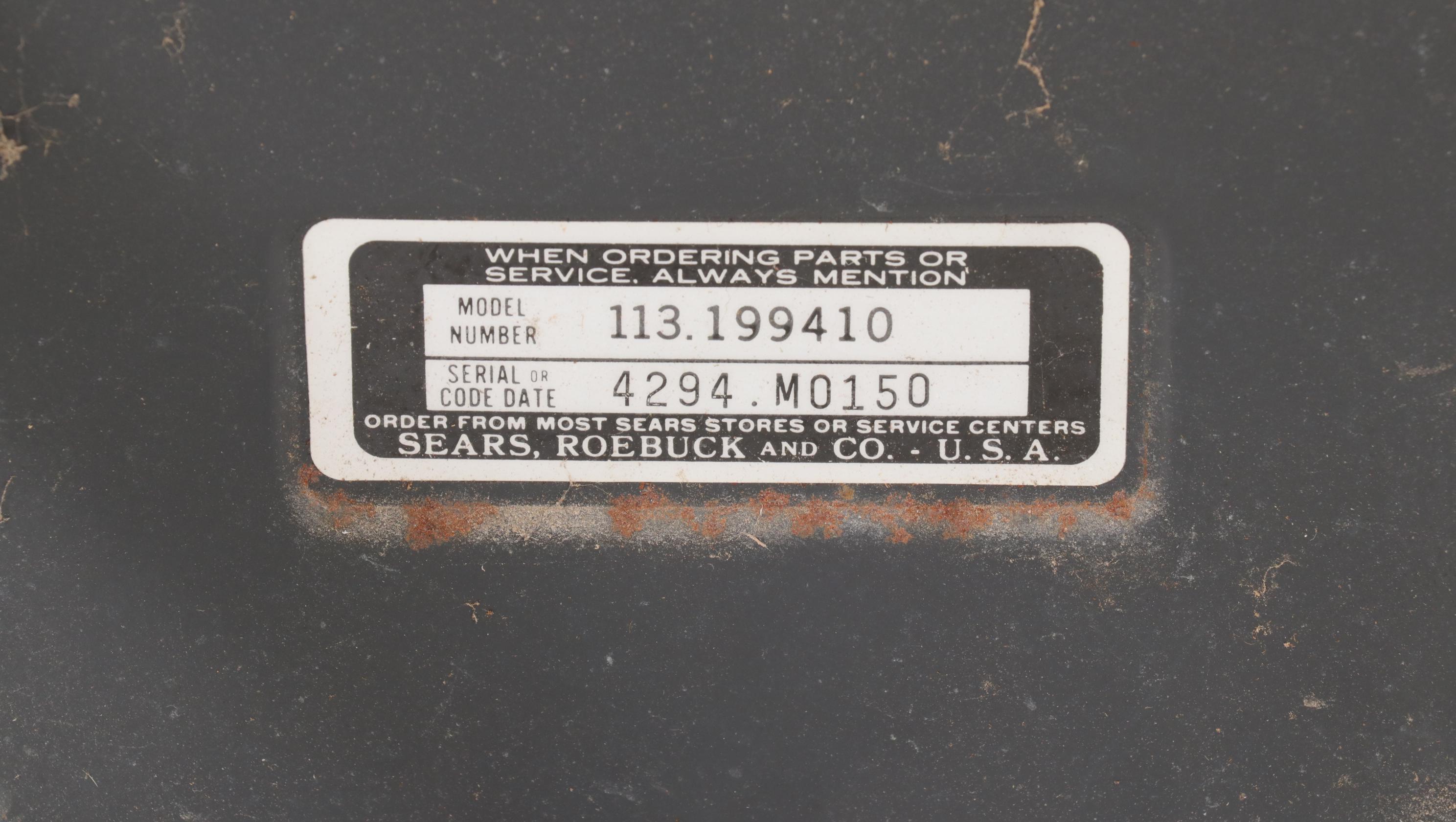 Craftsman Radial Arm Saw,