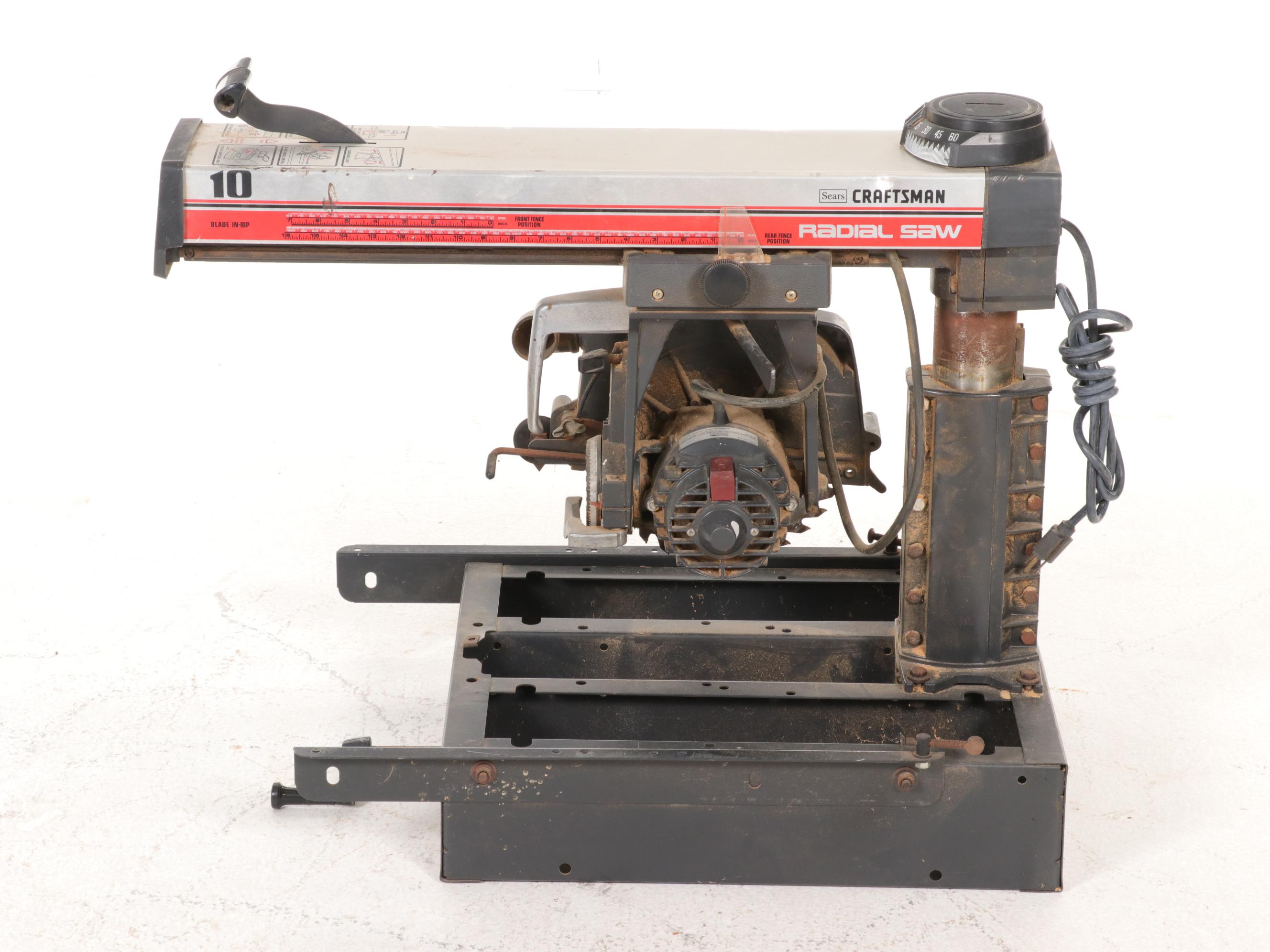 Craftsman Radial Arm Saw,