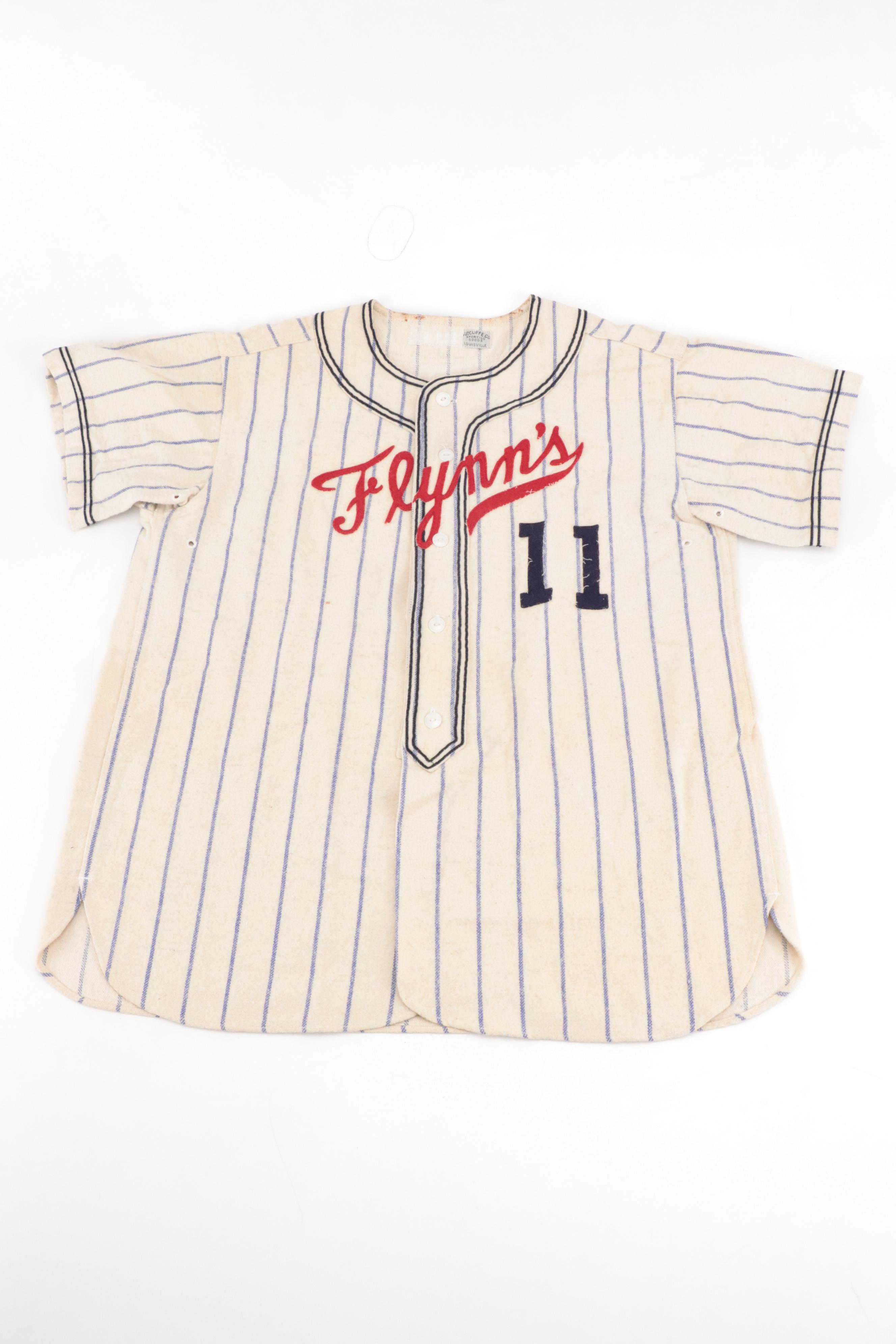Flynn's Sutcliffe Co. Youth Baseball Uniforms, Early-Mid 20th Century