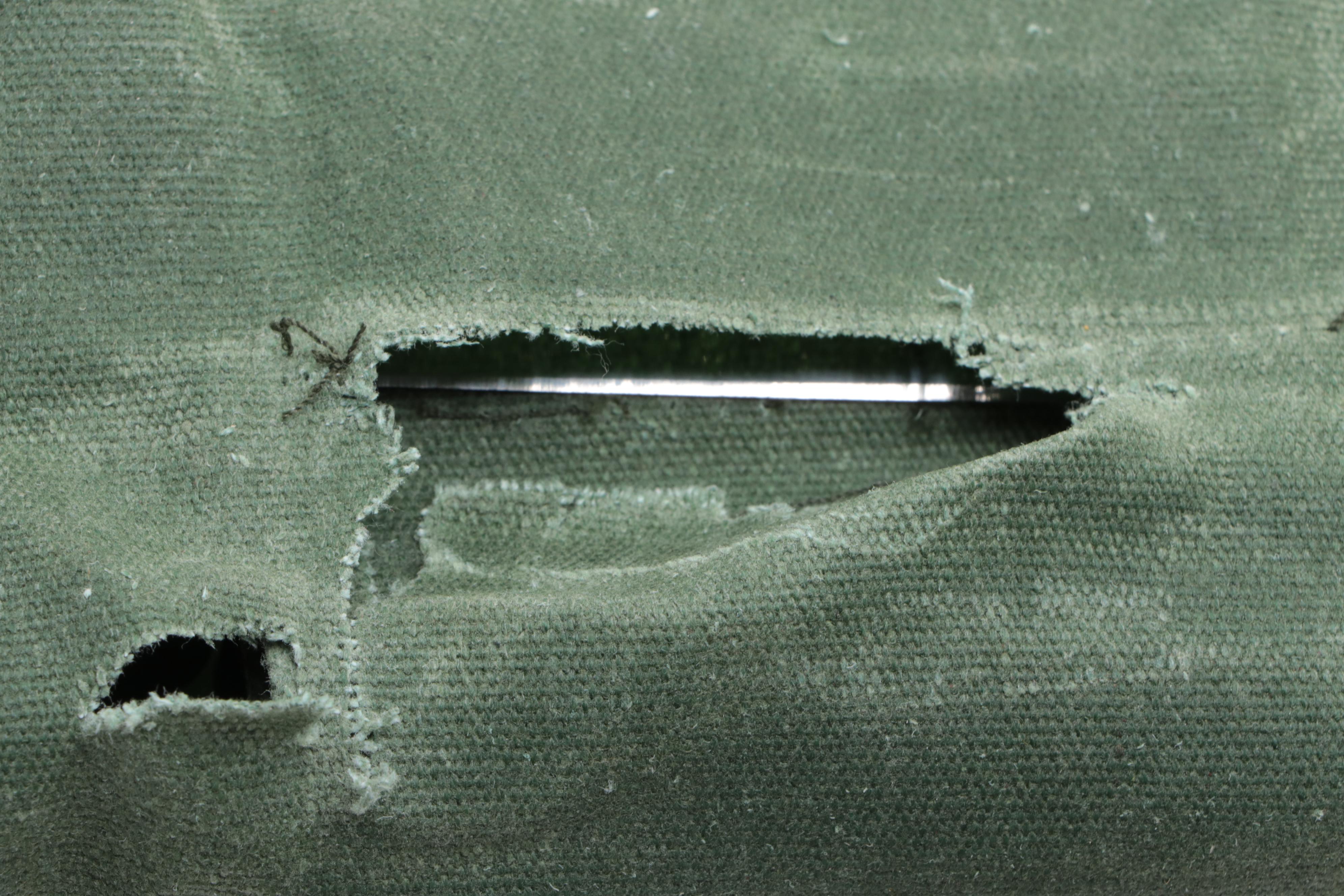 Hiroshi Steel and Wooden Handled Chef Knife Set with Canvas Roll