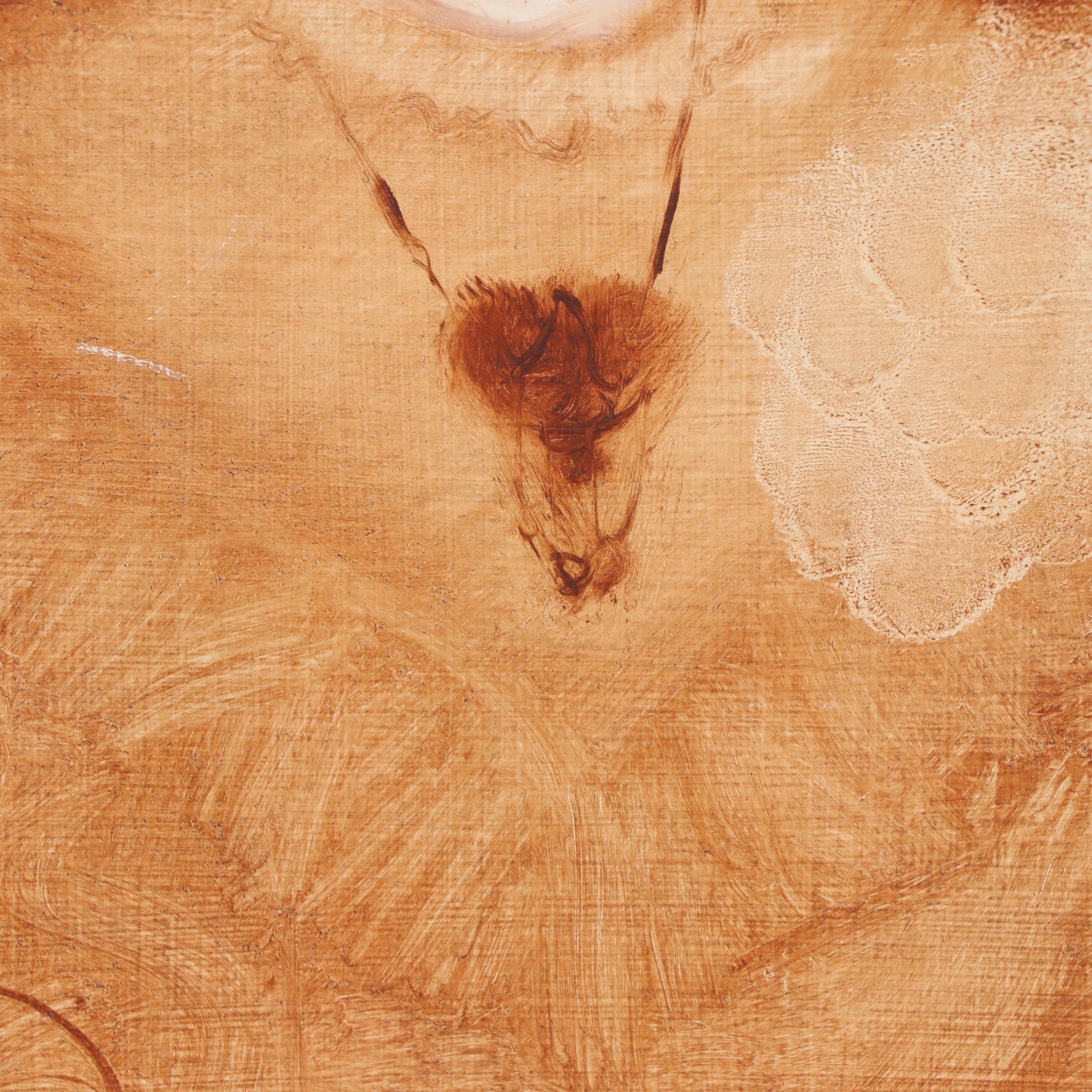 Imprimatura Oil Portrait Painting of Lady