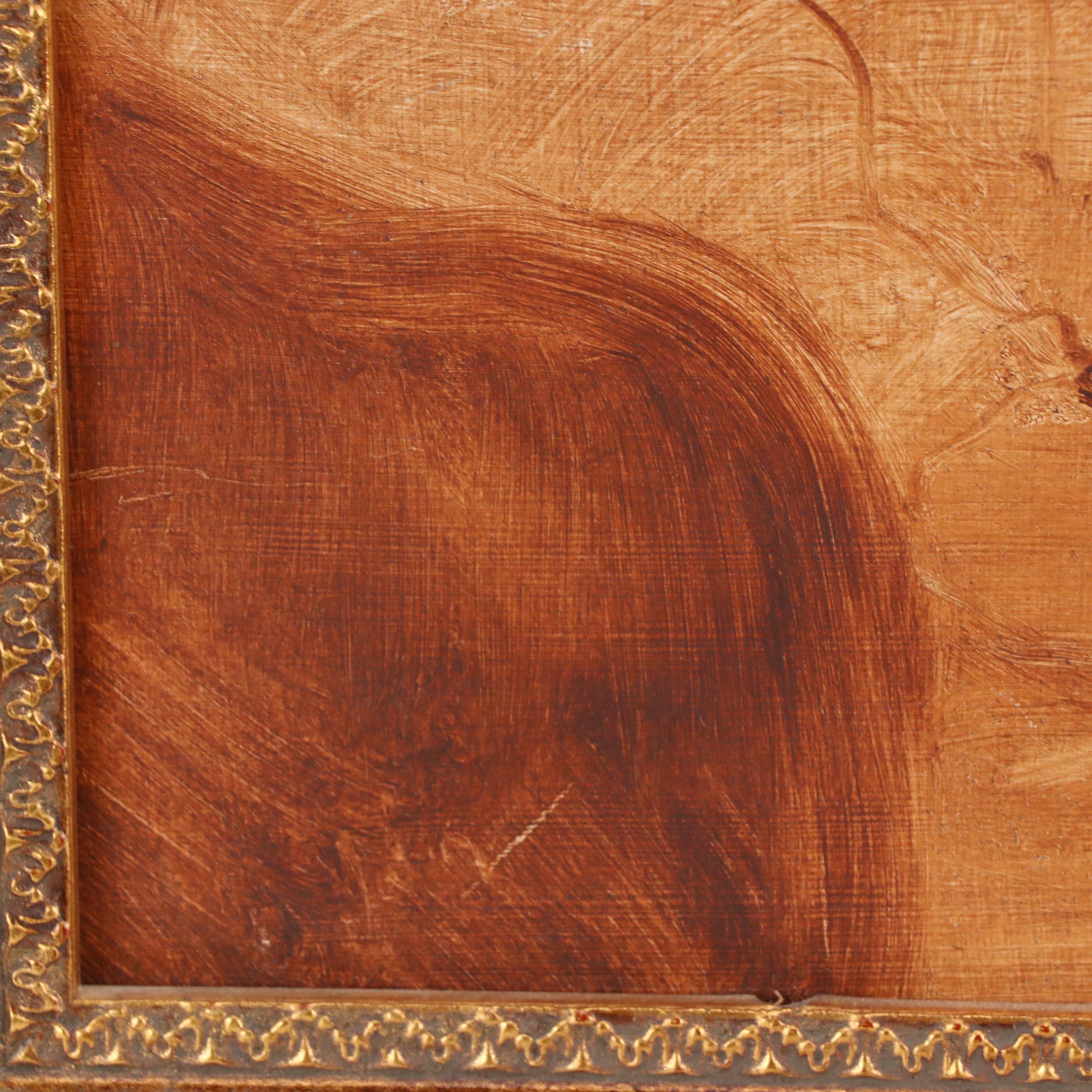 Imprimatura Oil Portrait Painting of Lady