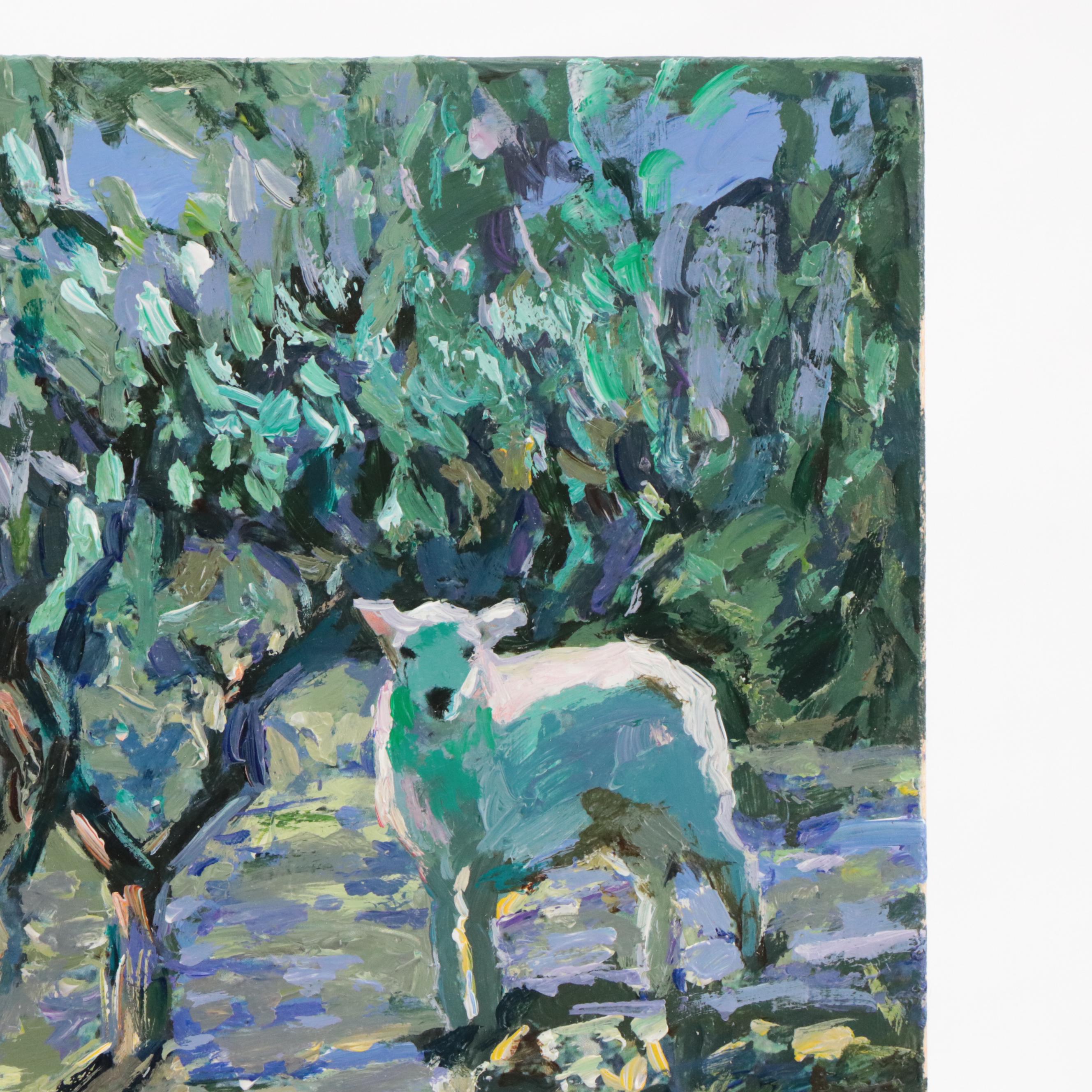 Agnes Rey Landscape Oil Painting "Arcadia," 2024