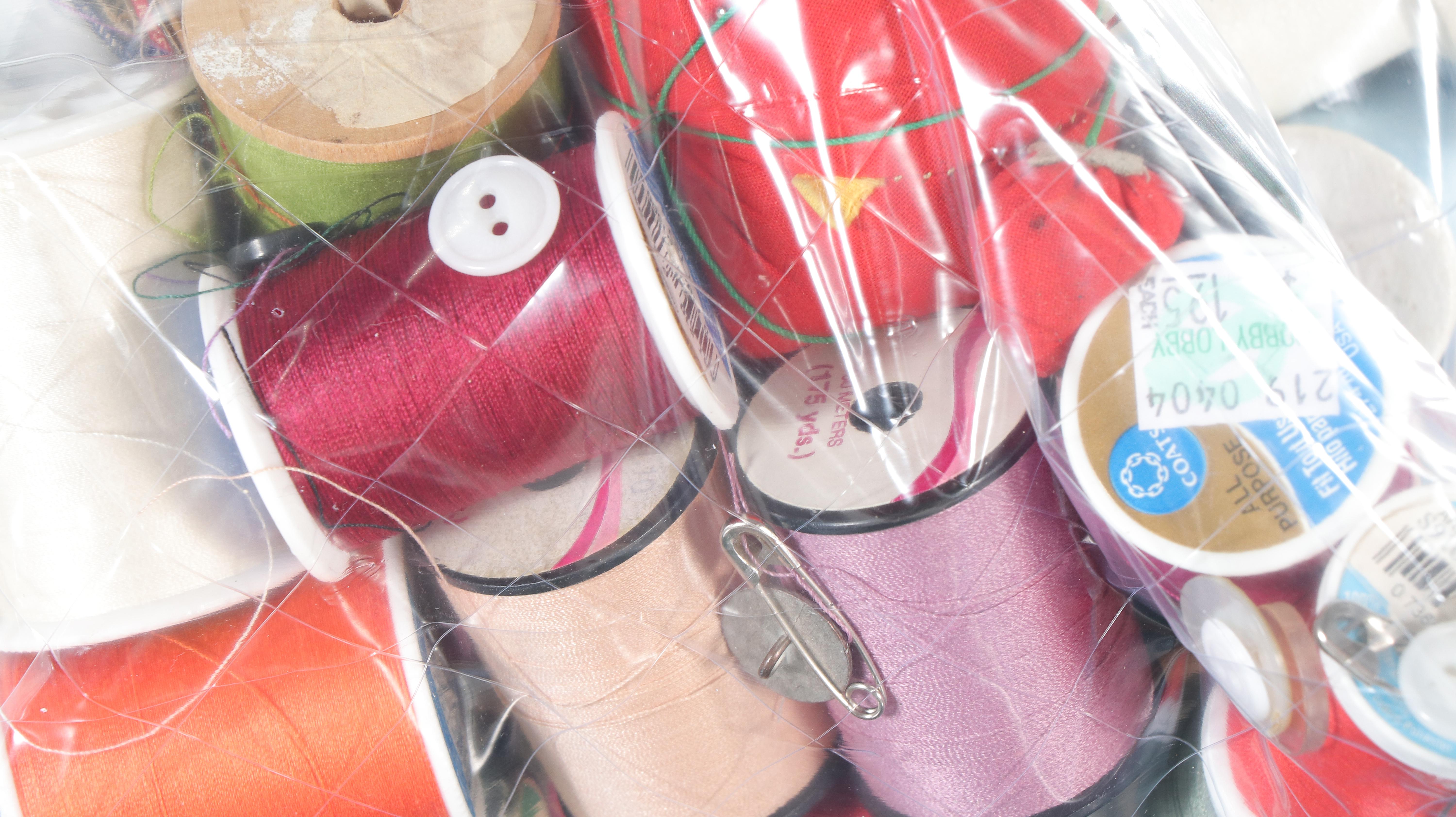 Singer Mid-Century Sewing Machine with Cabinet and Chair, Notions, Accessories