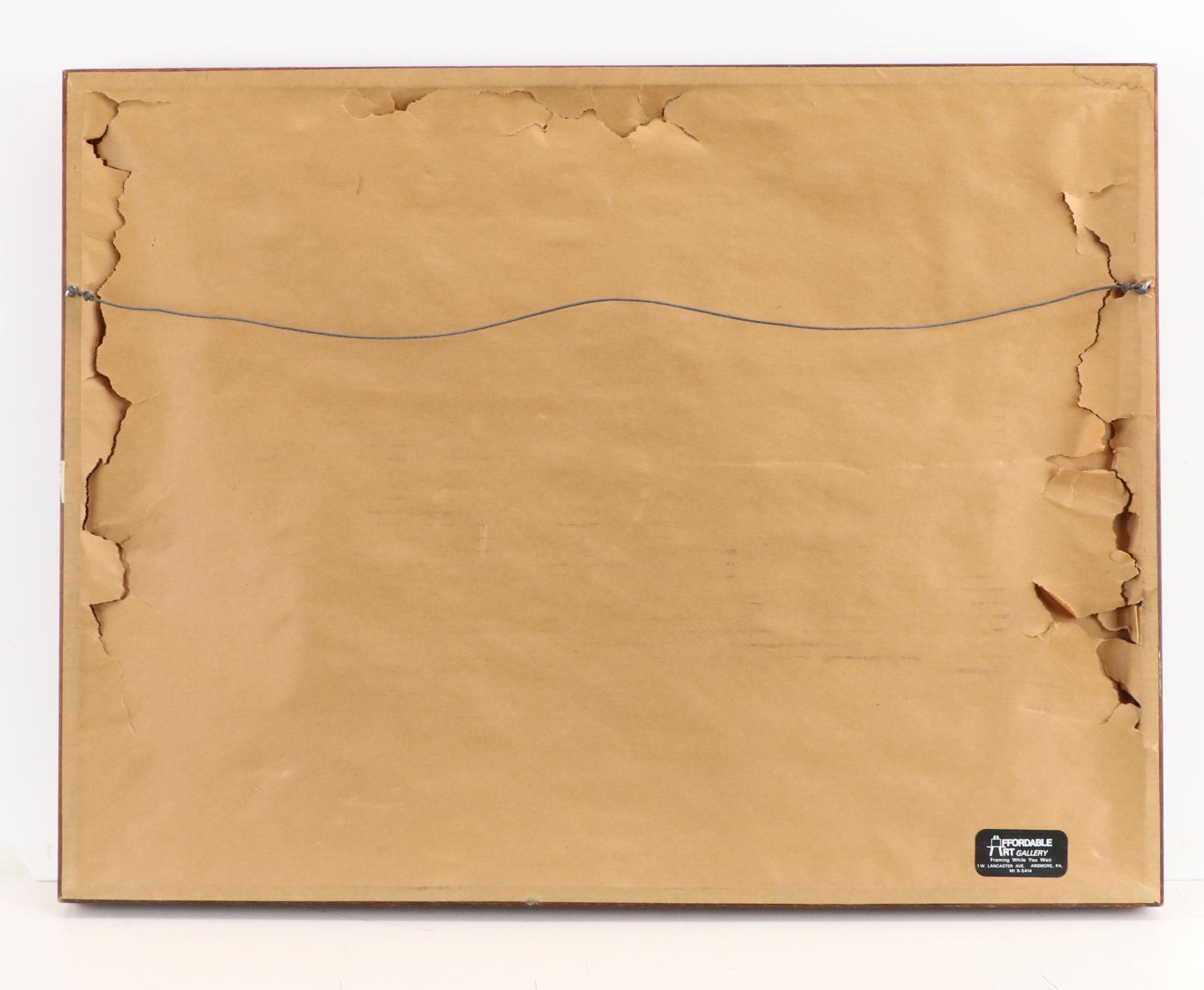 Abstract Stylized Tempera Painting