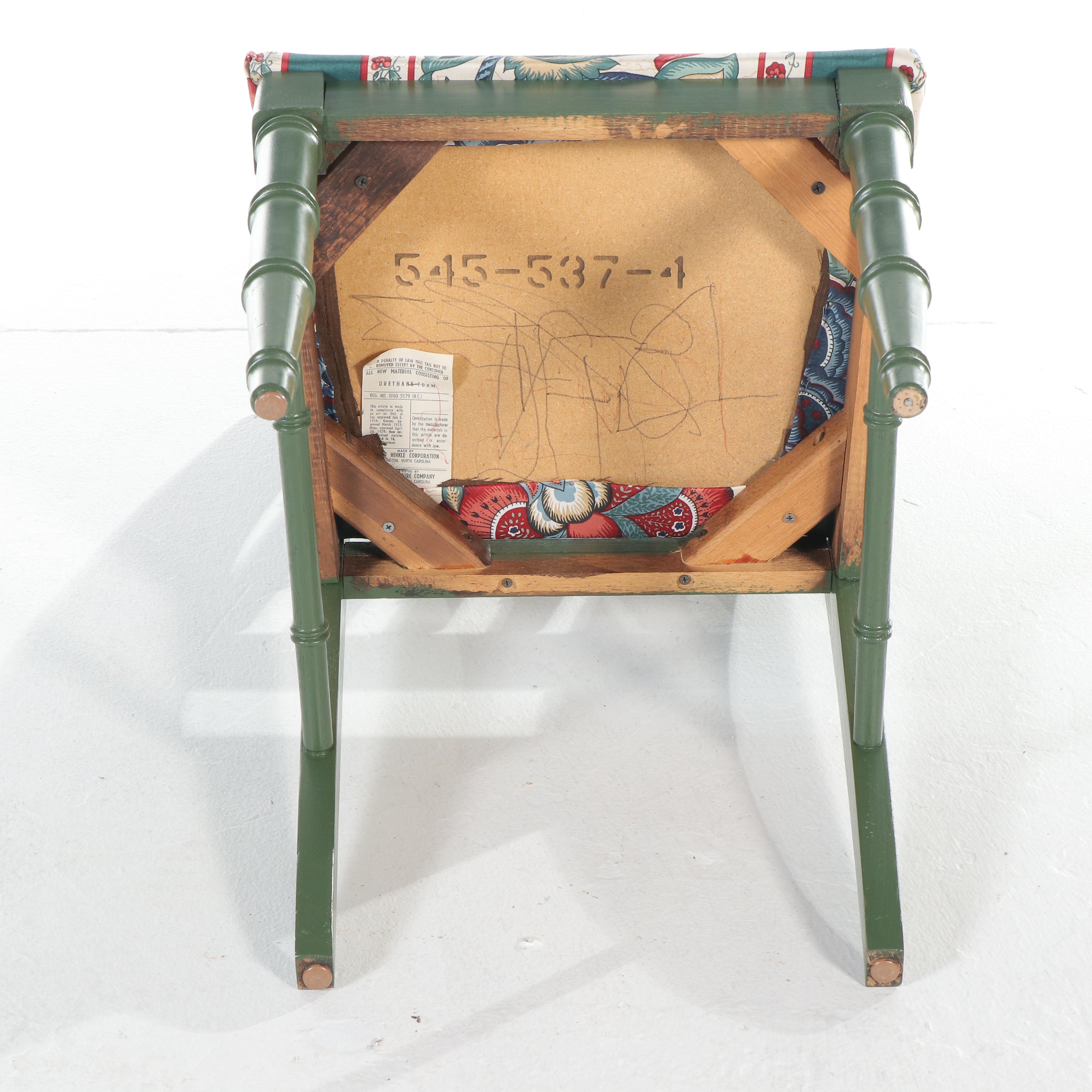 Singer Mid-Century Sewing Machine with Cabinet and Chair, Notions, Accessories