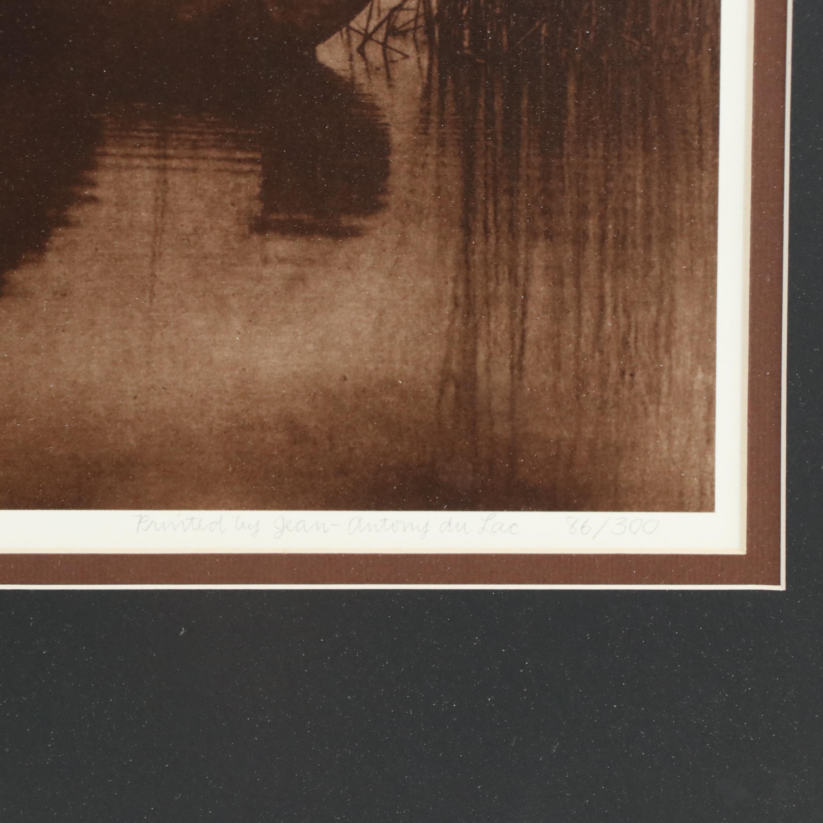 Photographic Print After Edward S. Curtis "Kutenai Duck Hunter"
