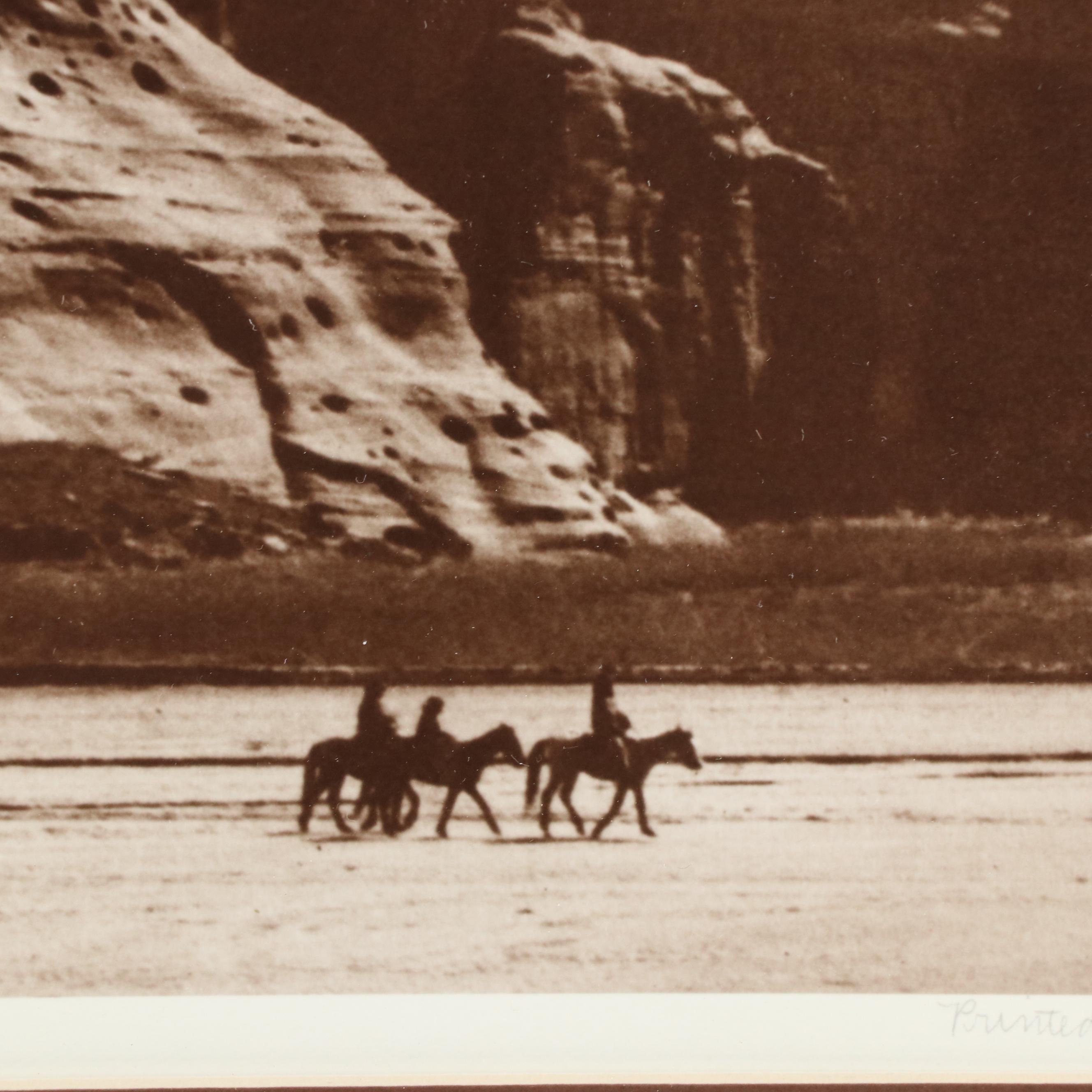 Photographic Print After Edward S. Curtis "Canyon de Chelly"