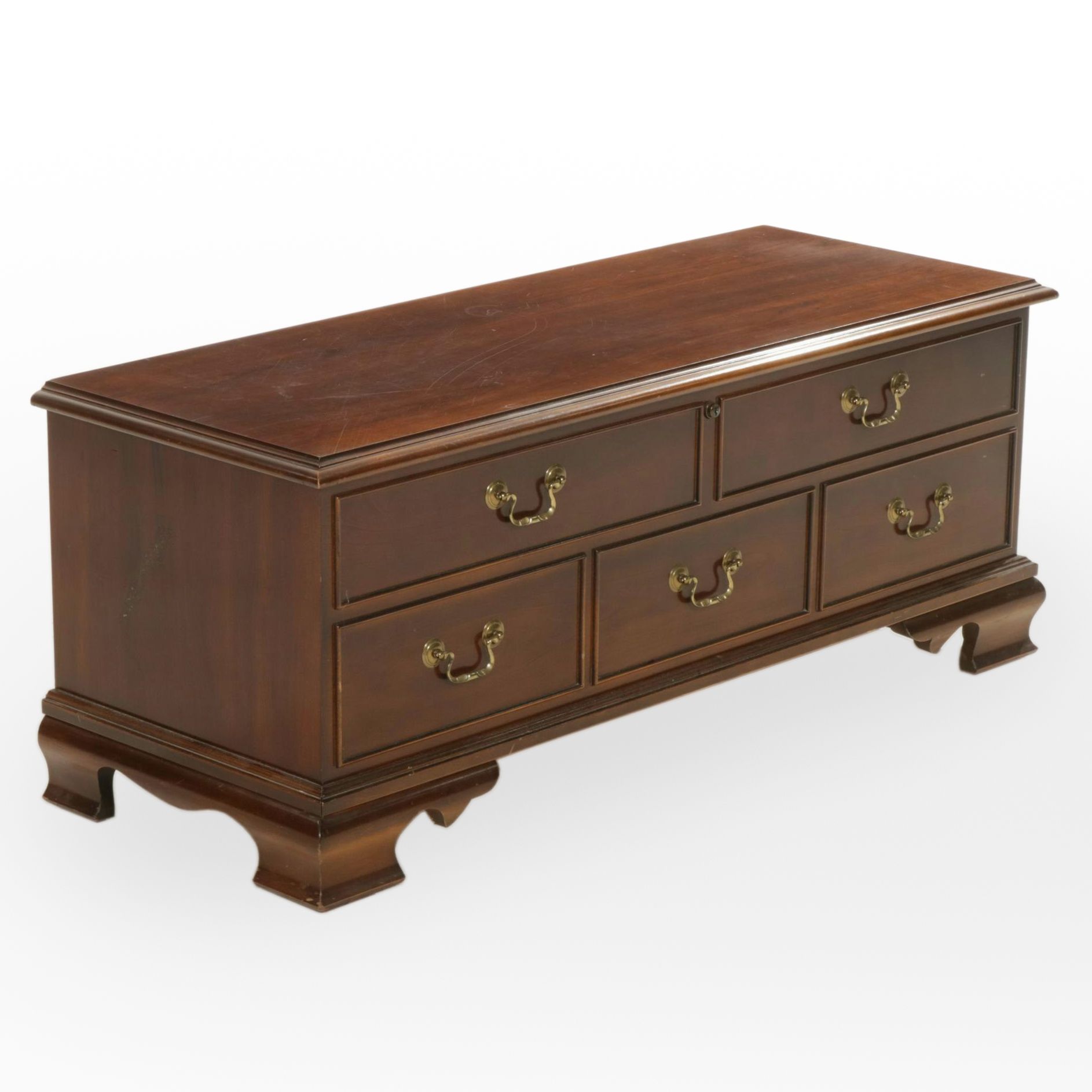 Lane "Aroma-Tite" Cherry and Cedar-Lined Blanket Chest, 1980s