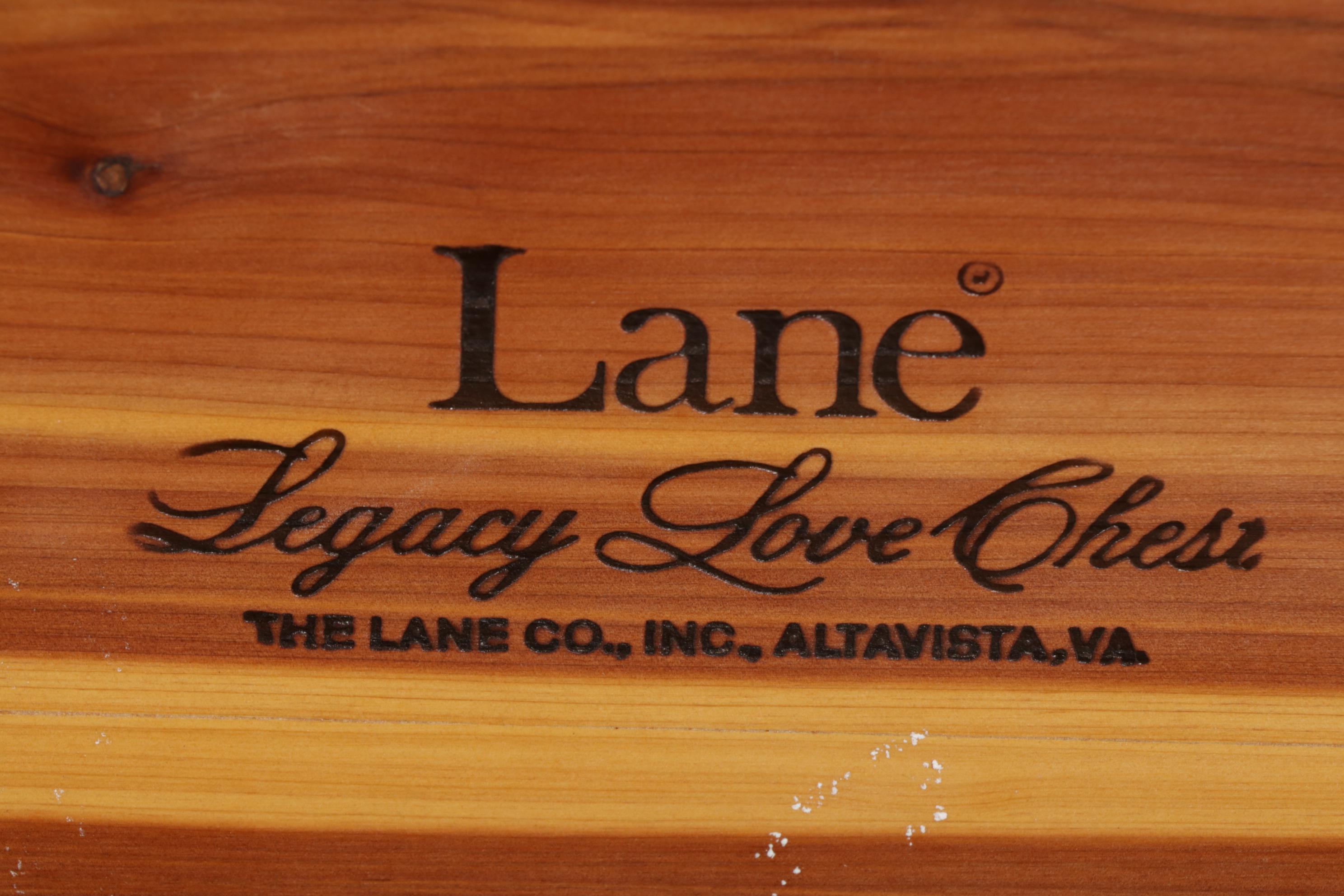 Lane "Aroma-Tite" Cherry and Cedar-Lined Blanket Chest, 1980s